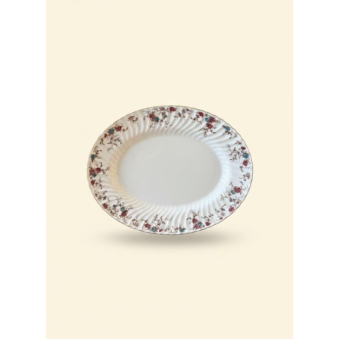 145-PC Minton 'Ancestral' Fine Bone China Dinner Service Set for 18 England - Thumbnail 17