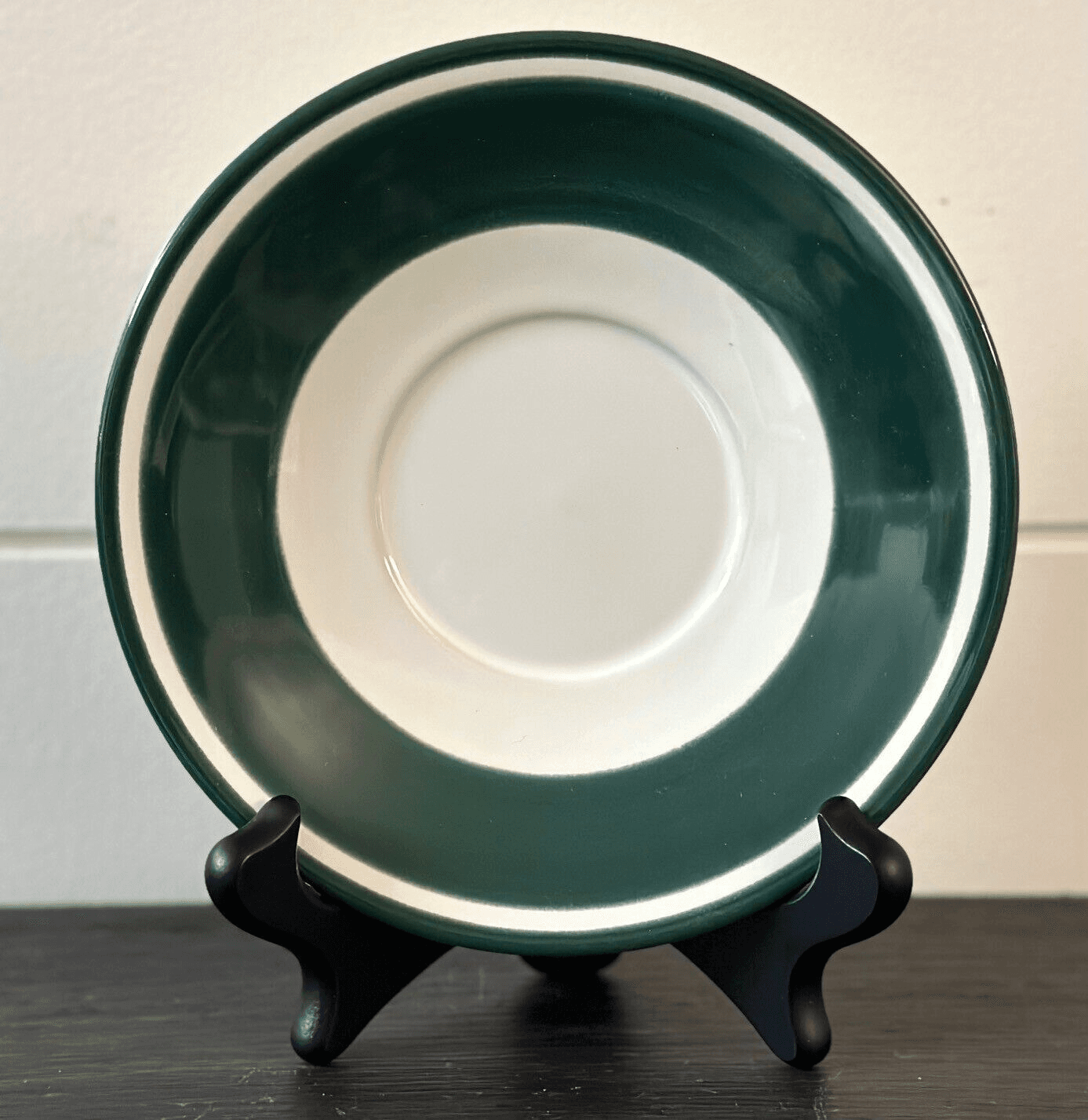 International Tableworks Duet Forest Stoneware-Saucer 6.25"