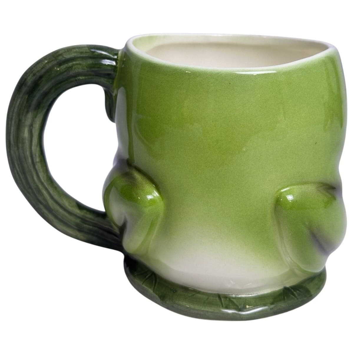Takahashi Hand Painted Unique and Cute as Can Be Frog Plate and Mug Set-Adorable - Thumbnail 8