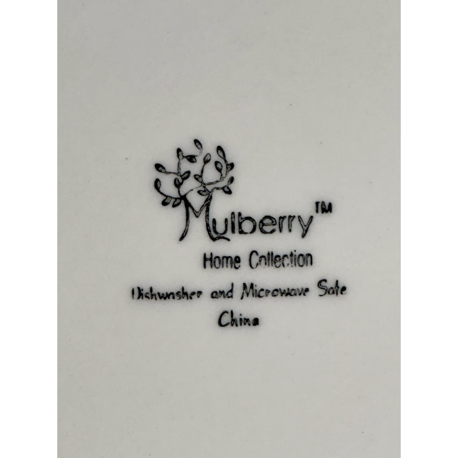 Mulberry Home Collection 10.75" Dinner Plates 1 Brushed/1 Purple Polka Dot Rim - Thumbnail 5