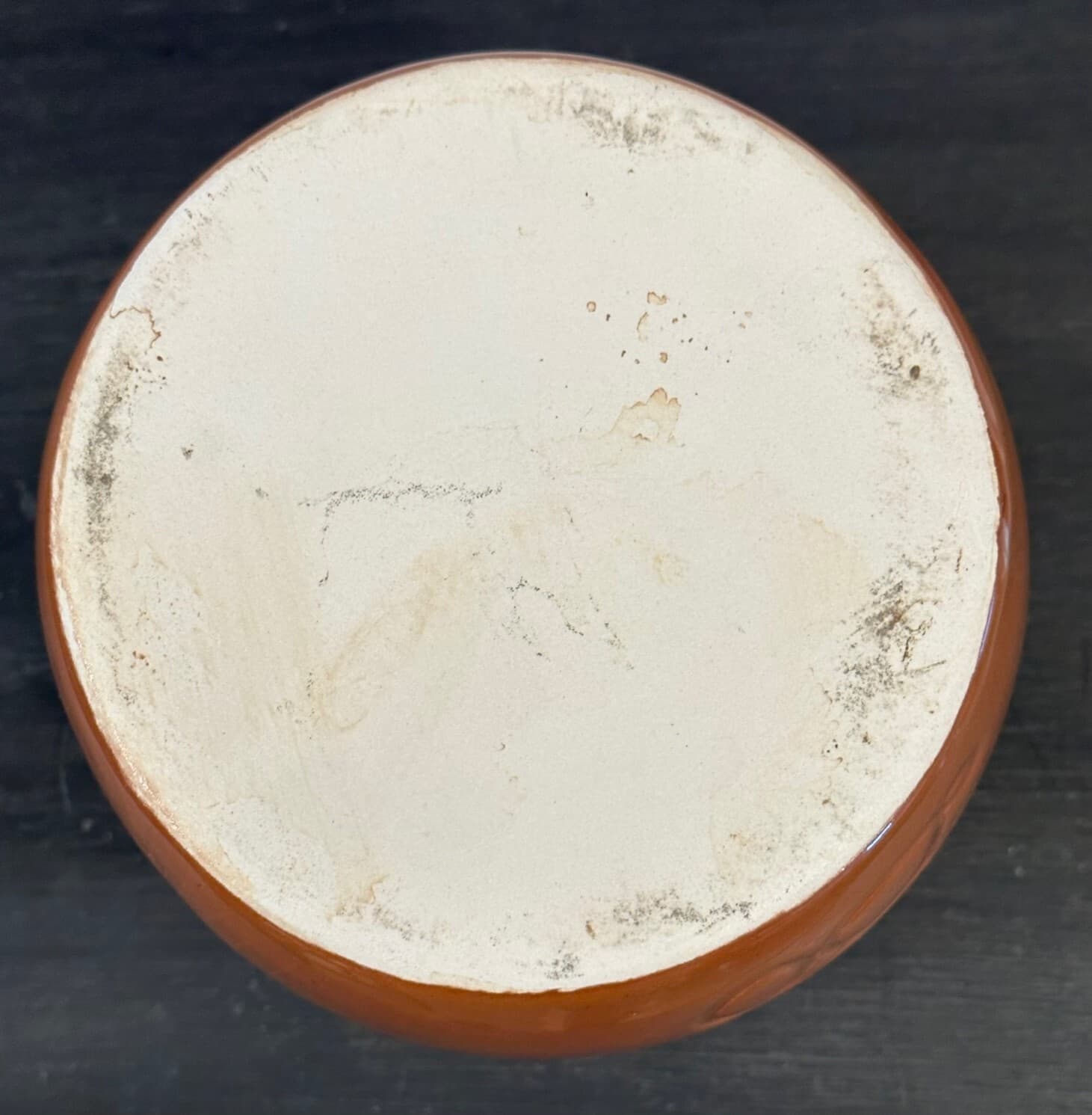 Brown Glaze Stoneware Crock "It'll Do" 1950's Vintage - Thumbnail 5