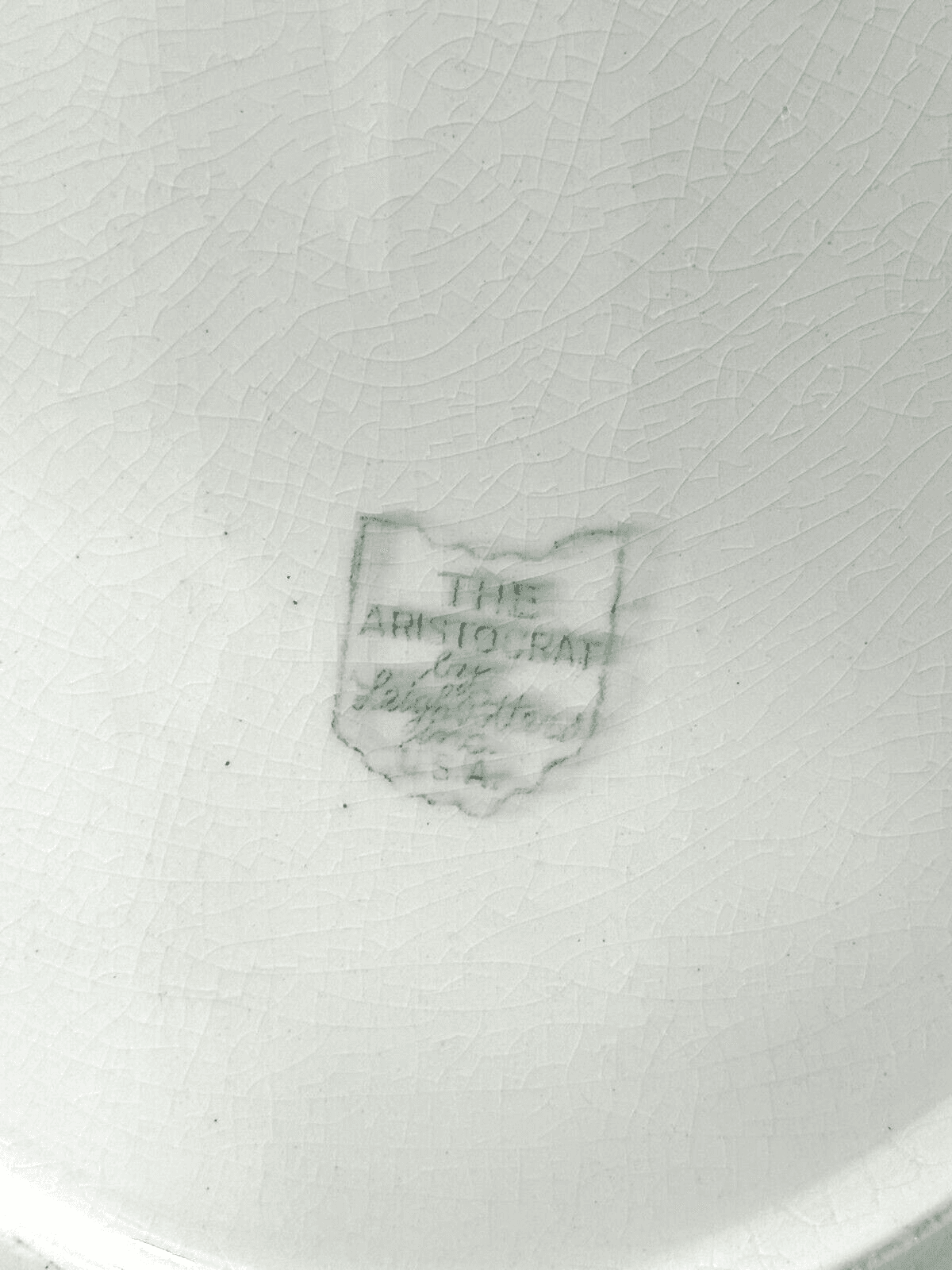 The Aristocrat for Leigh Potters Petit Point Floral Pattern Platter 15-1/4" - Thumbnail 3