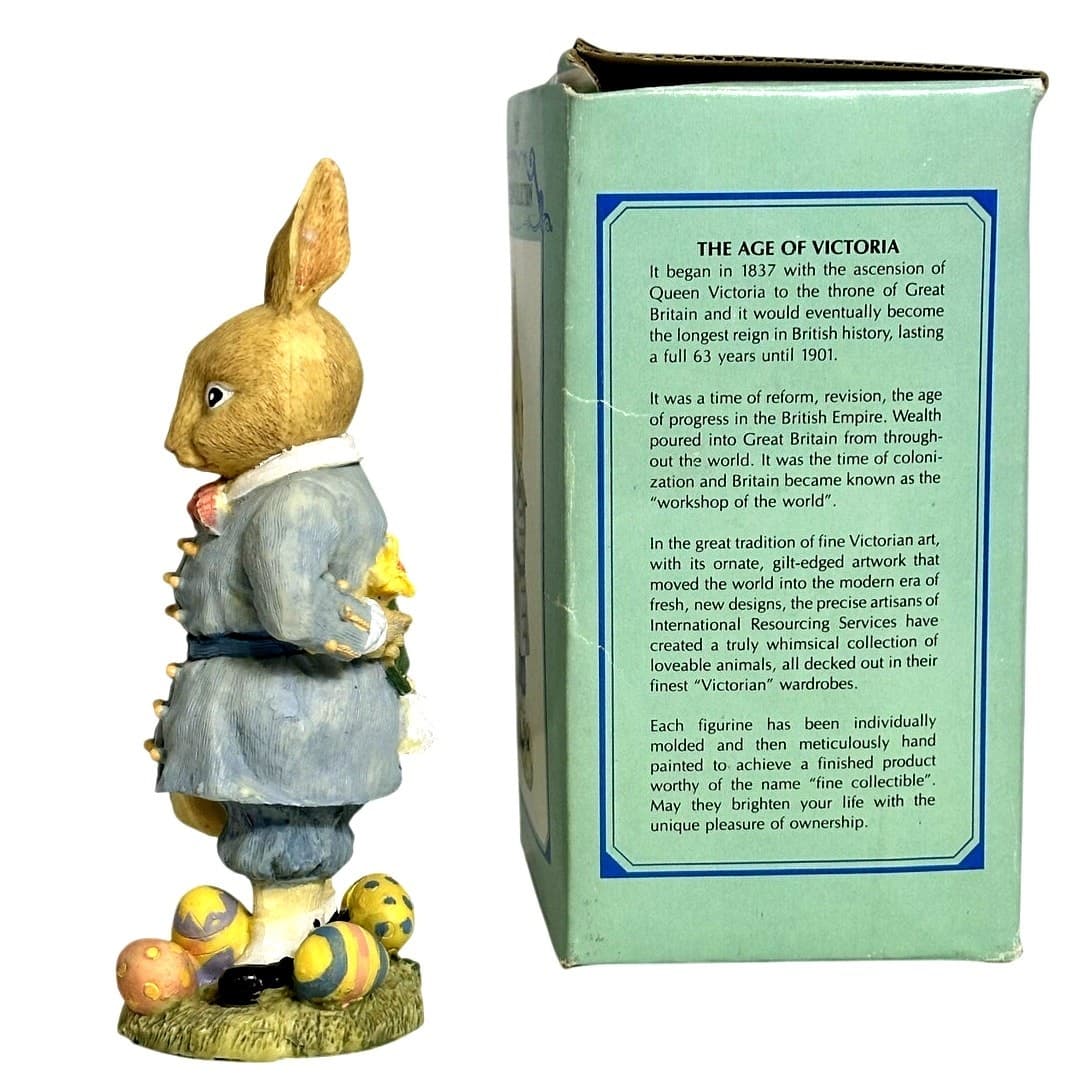 The Victorian Collection “Bently Bunny” Easter Figurine 1994 - Thumbnail 2