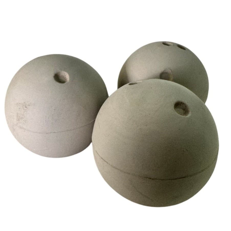 Bowling Balls & Bowling Pins Lot of 6 Unfired Greenware Pieces Vintage - Thumbnail 5