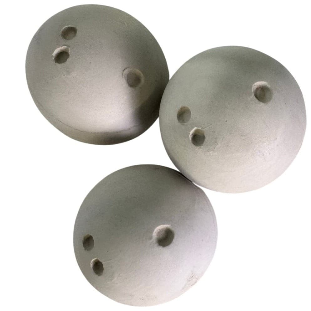Bowling Balls & Bowling Pins Lot of 6 Unfired Greenware Pieces Vintage - Thumbnail 4