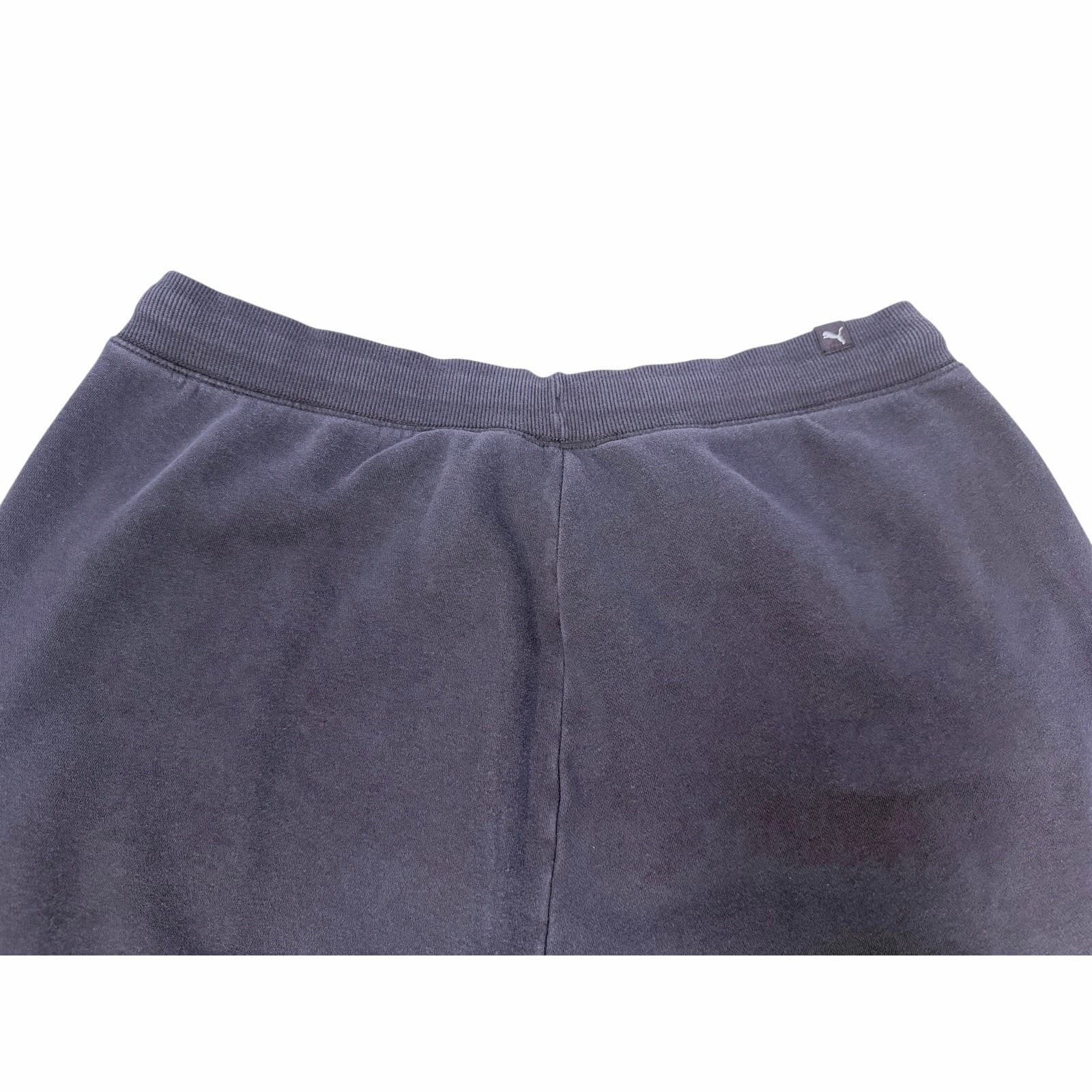 PUMA XL Black Drawstring Sweatpants w/ Pockets 30" Inseam - Thumbnail 5