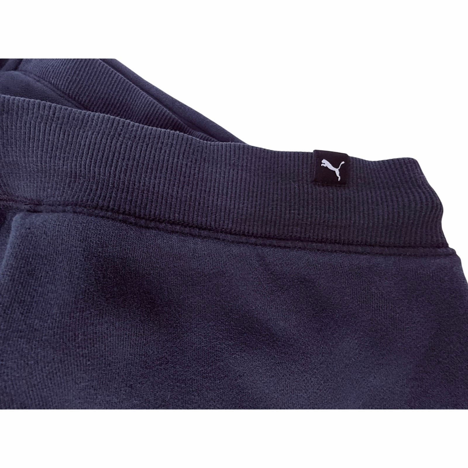 PUMA XL Black Drawstring Sweatpants w/ Pockets 30" Inseam - Thumbnail 4