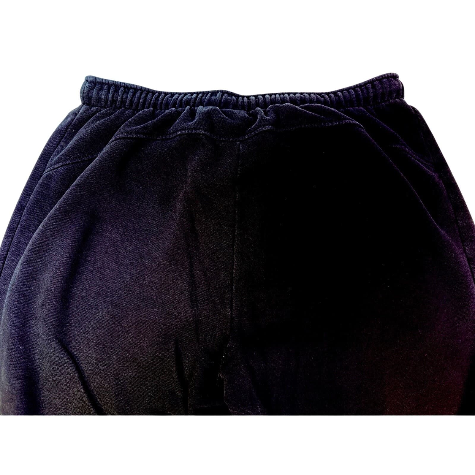 PUMA XL Black Drawstring Sweatpants w/ Pockets 29.5" Inseam - Thumbnail 4