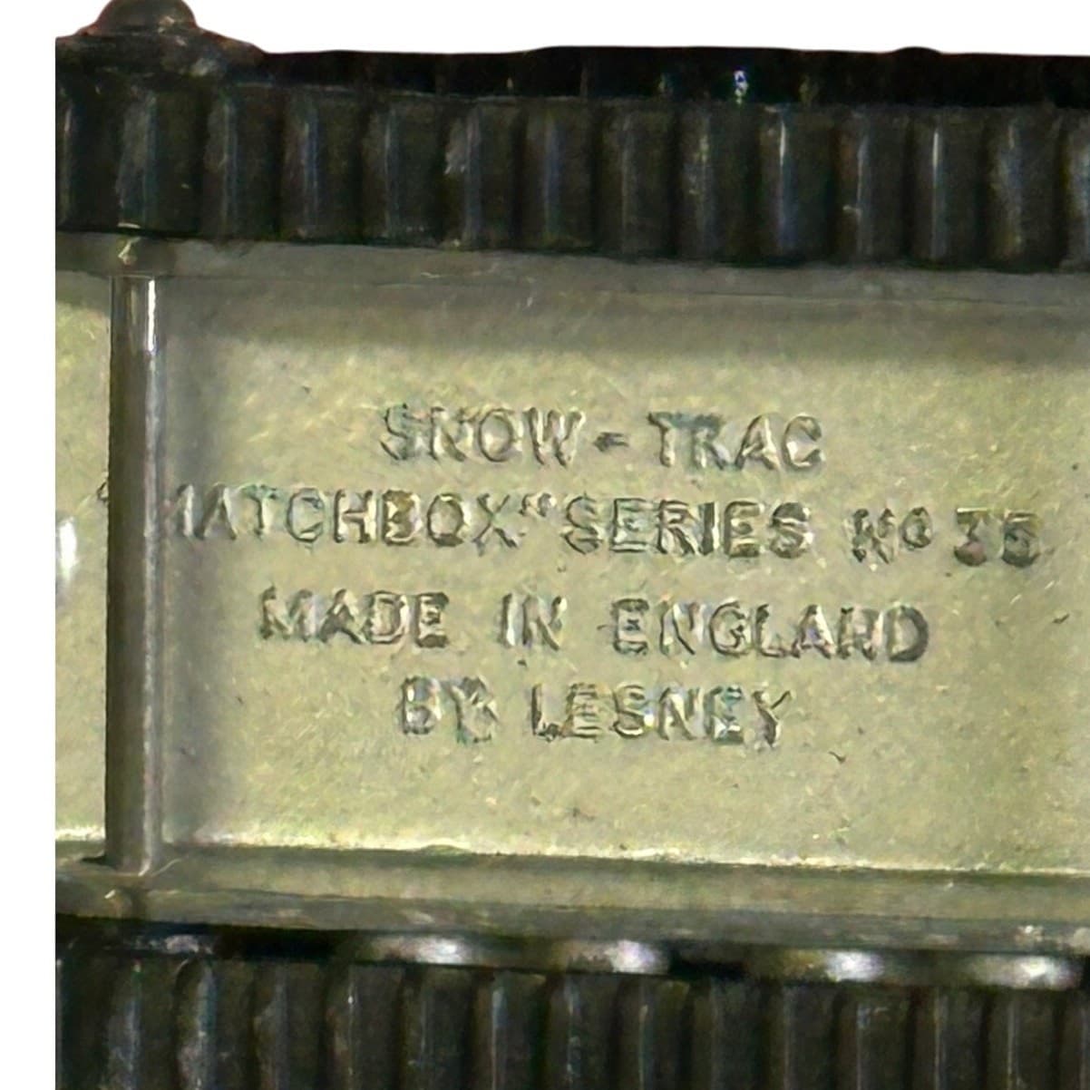 1960s Matchbox Series No. 35 Snow-Trac with Black Tracs England Vintage - Thumbnail 6