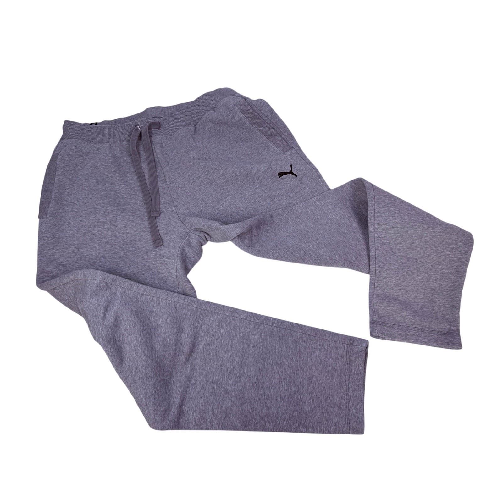 PUMA XL Gray Drawstring Sweatpants w/ Pockets VG 31" Inseam