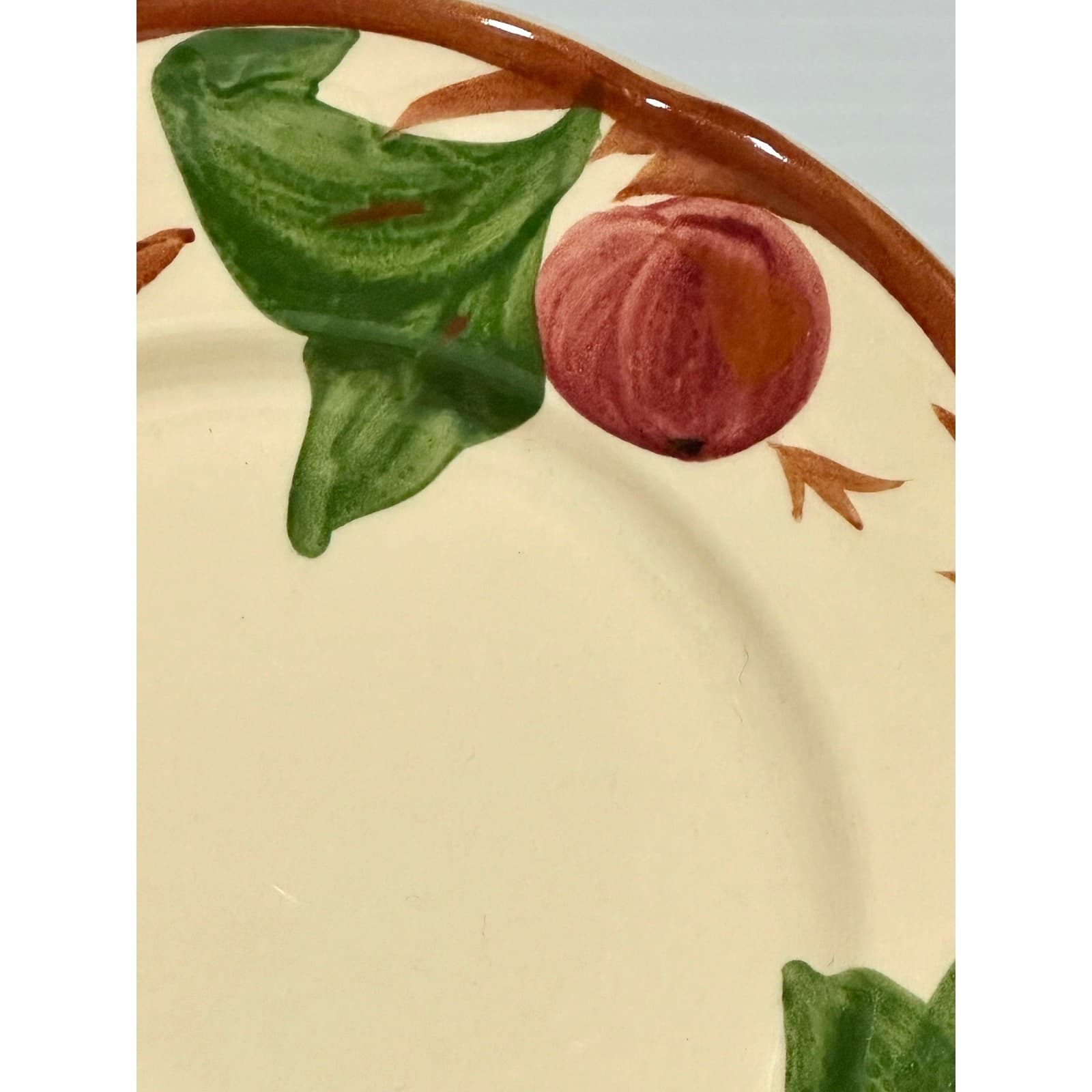 Franciscan Vintage Red Apple 1995 England 8" Salad Dessert Plates-Set of 3 - Thumbnail 3