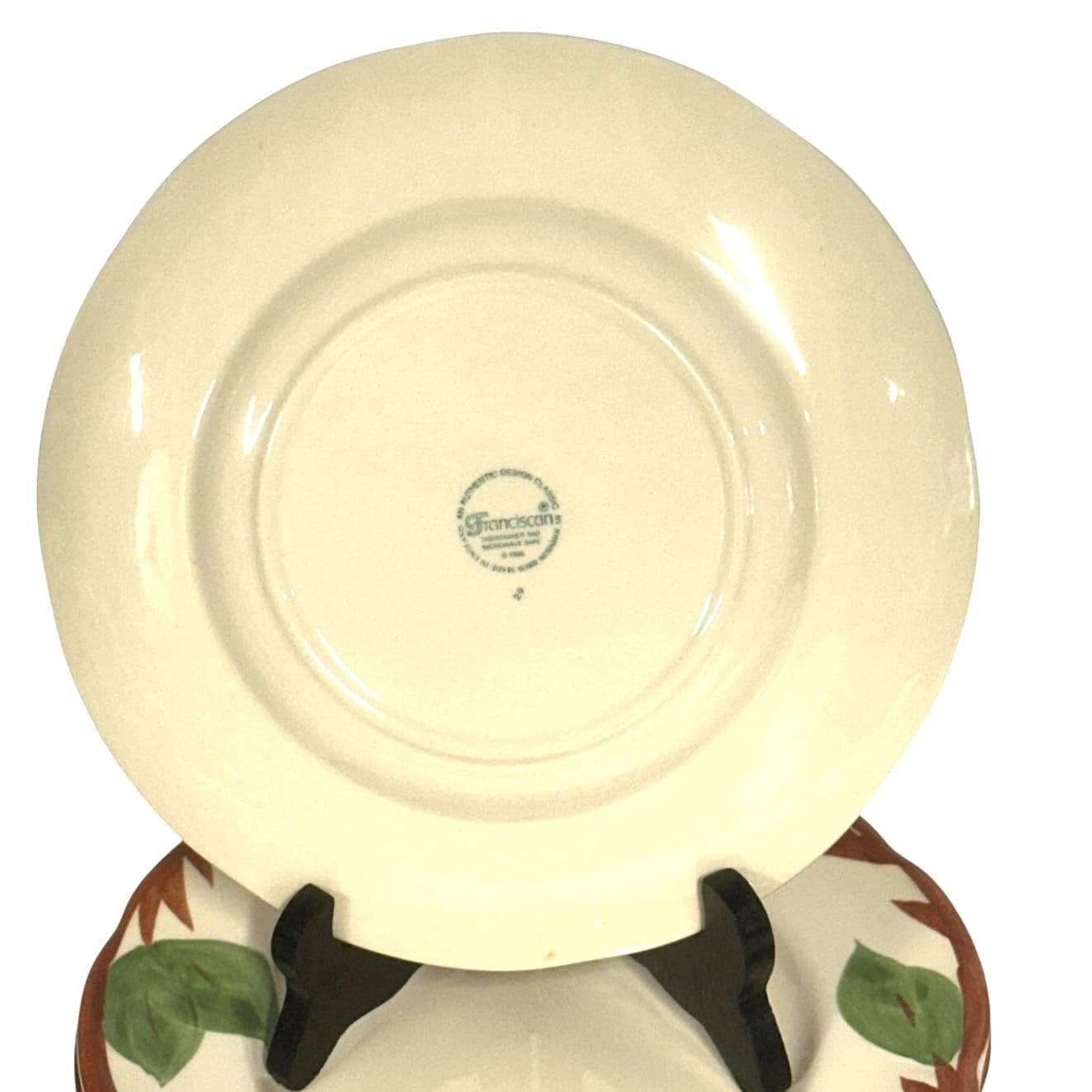 Franciscan Vintage Red Apple 1995 England 8" Salad Dessert Plates-Set of 3 - Thumbnail 5