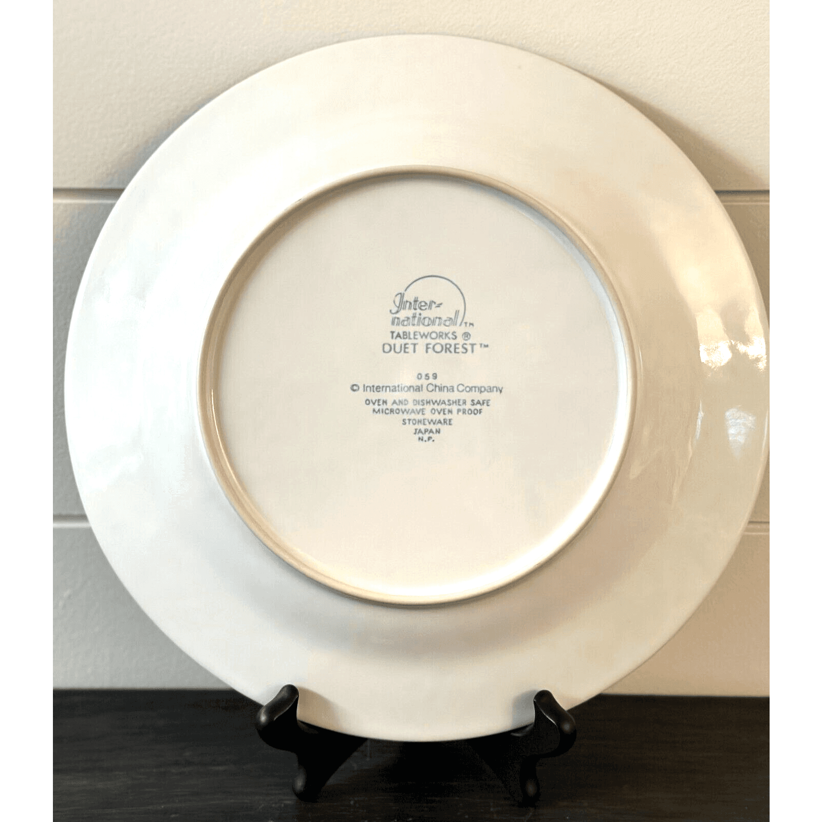Duet Forest International Tableworks Stoneware-Dinner Plate 10.75" - Thumbnail 2