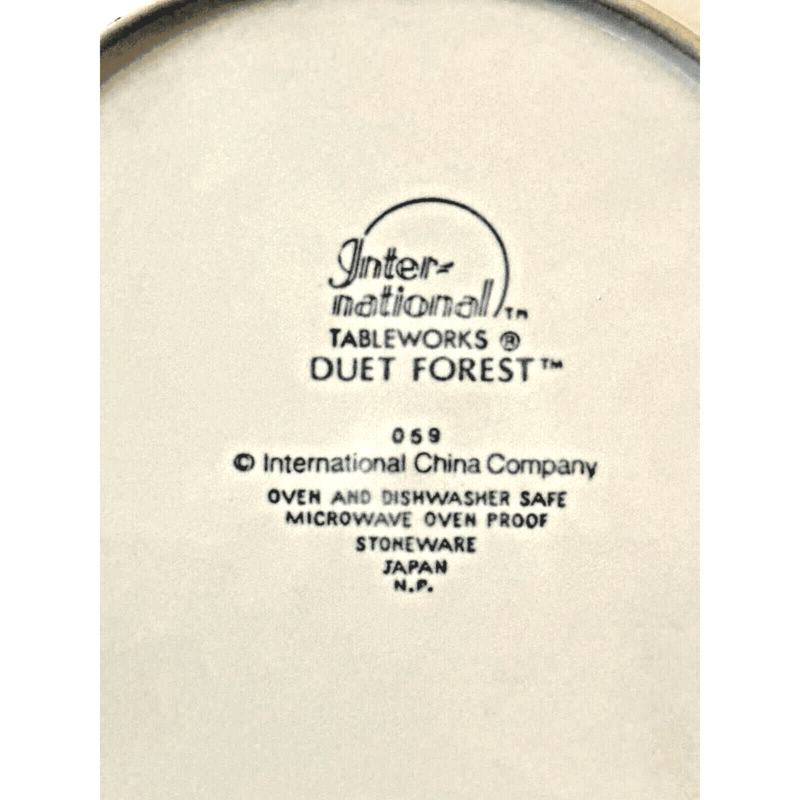 Duet Forest International Tableworks Stoneware-Dinner Plate 10.75" - Thumbnail 3