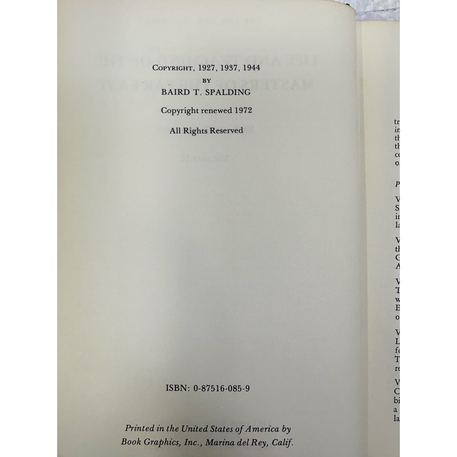 Life and Teaching of the Masters of Far East 1976 Vintage Vol II, III, IV & V - Thumbnail 4