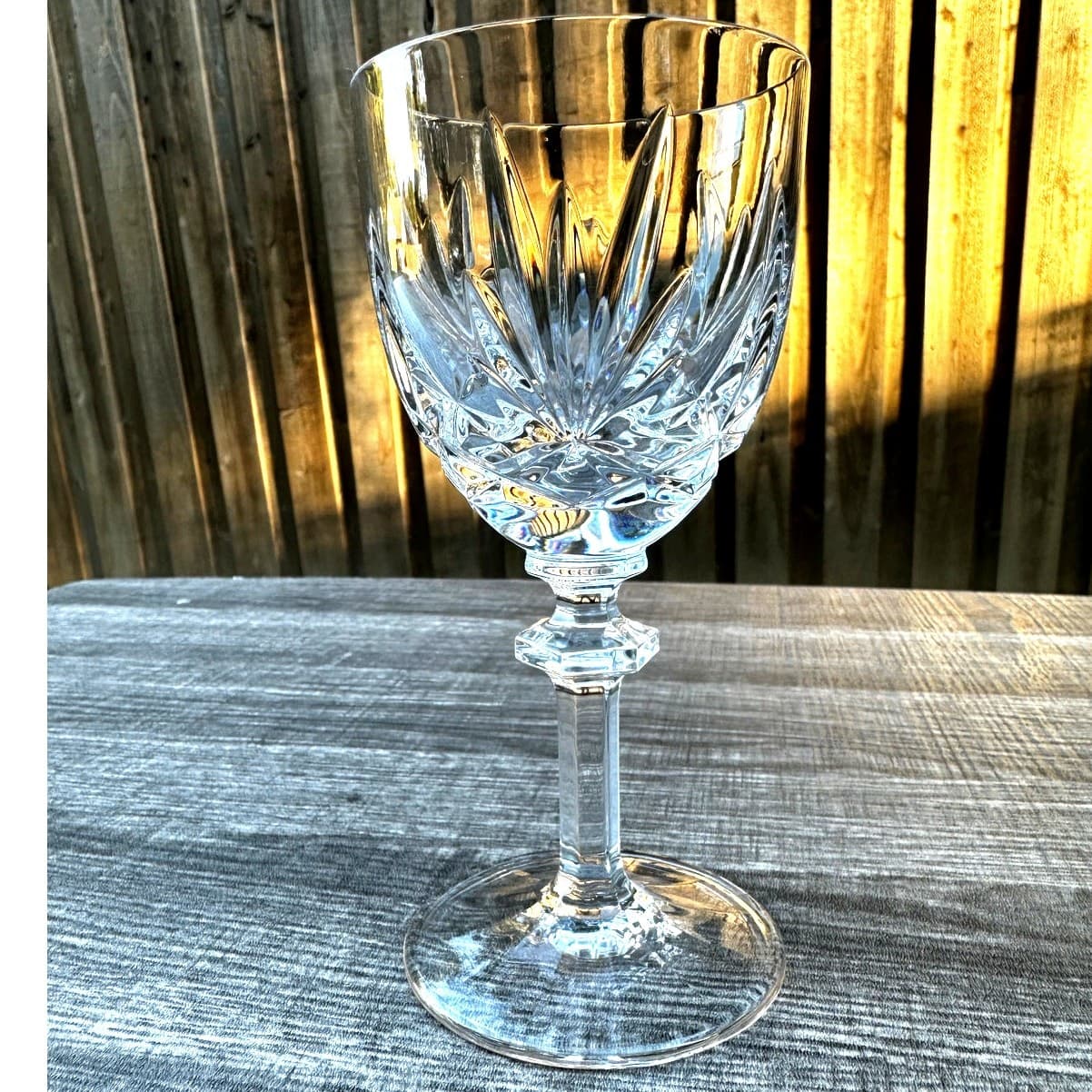 Gorham Crystal Retired 'Crown Point' Lead Crystal Wine Glass-Excellent - Thumbnail 3