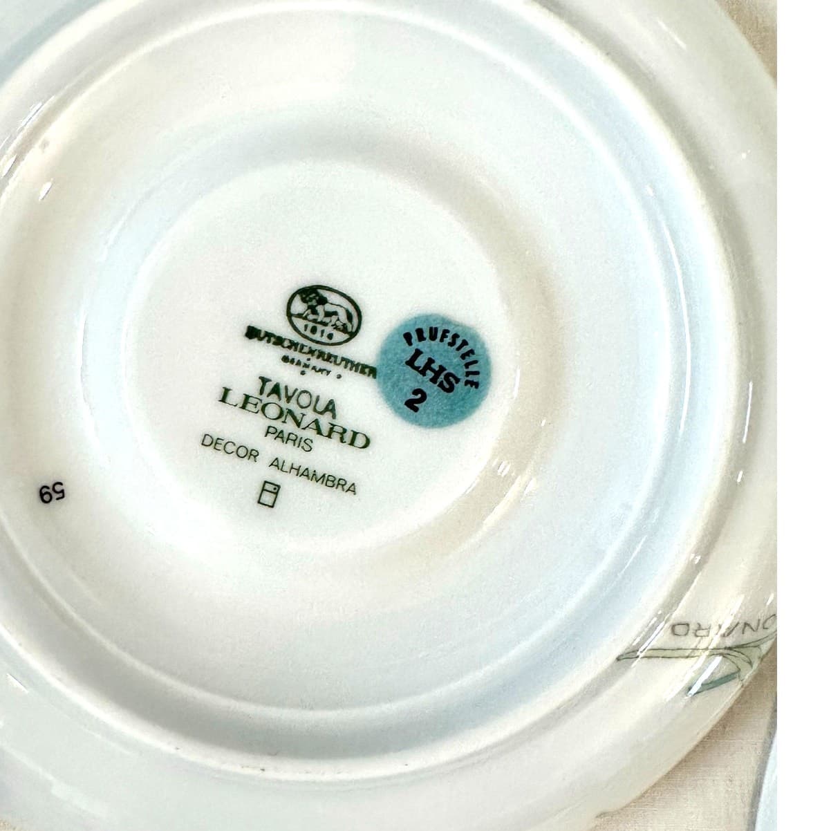 Alhambra by Hutschenreuther Tavola Leonard Paris 23-Piece Tea Set-Extremely Rare - Thumbnail 12