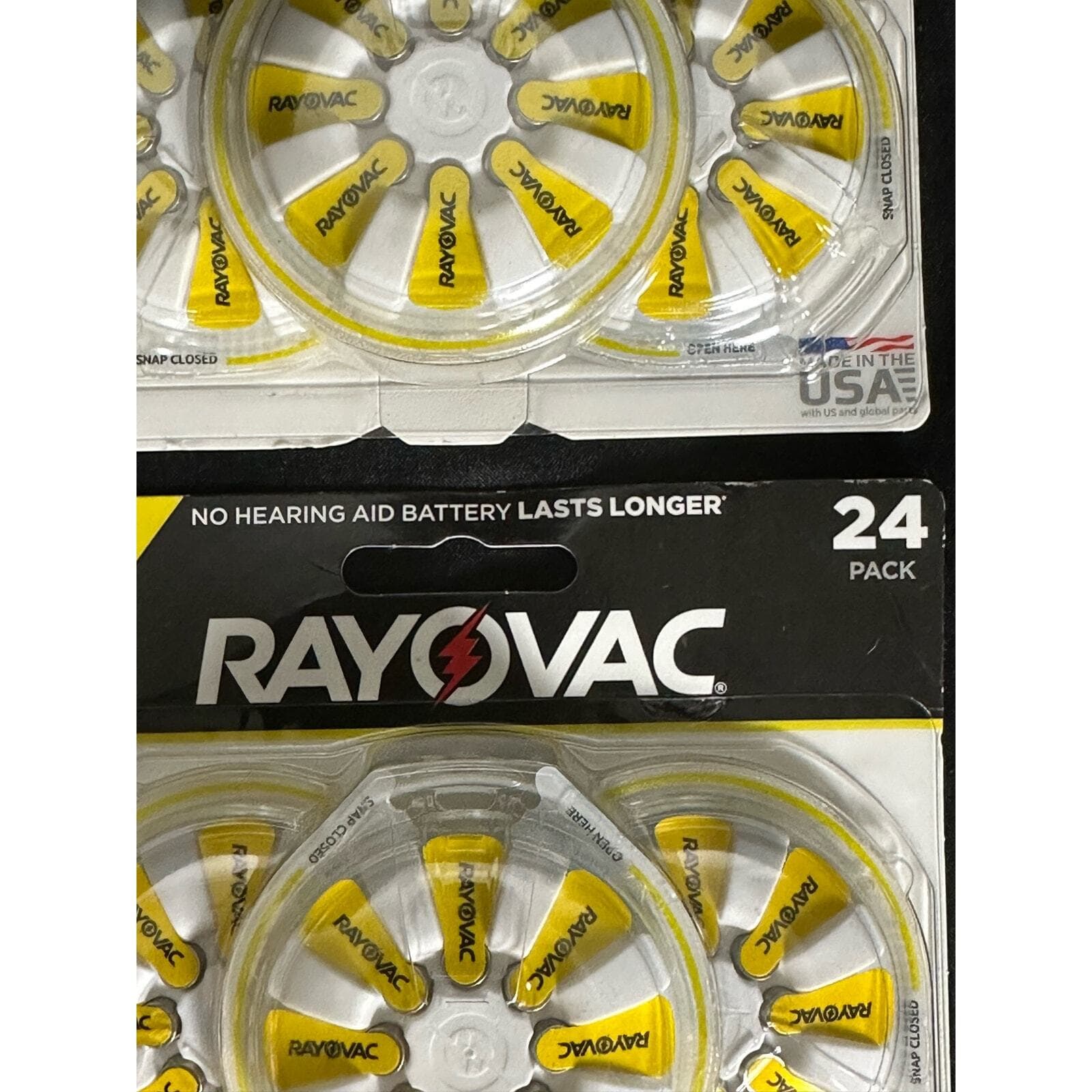 Rayovac Hearing Aid Batteries Size 10 Yellow-Two 24 Packs - Thumbnail 2