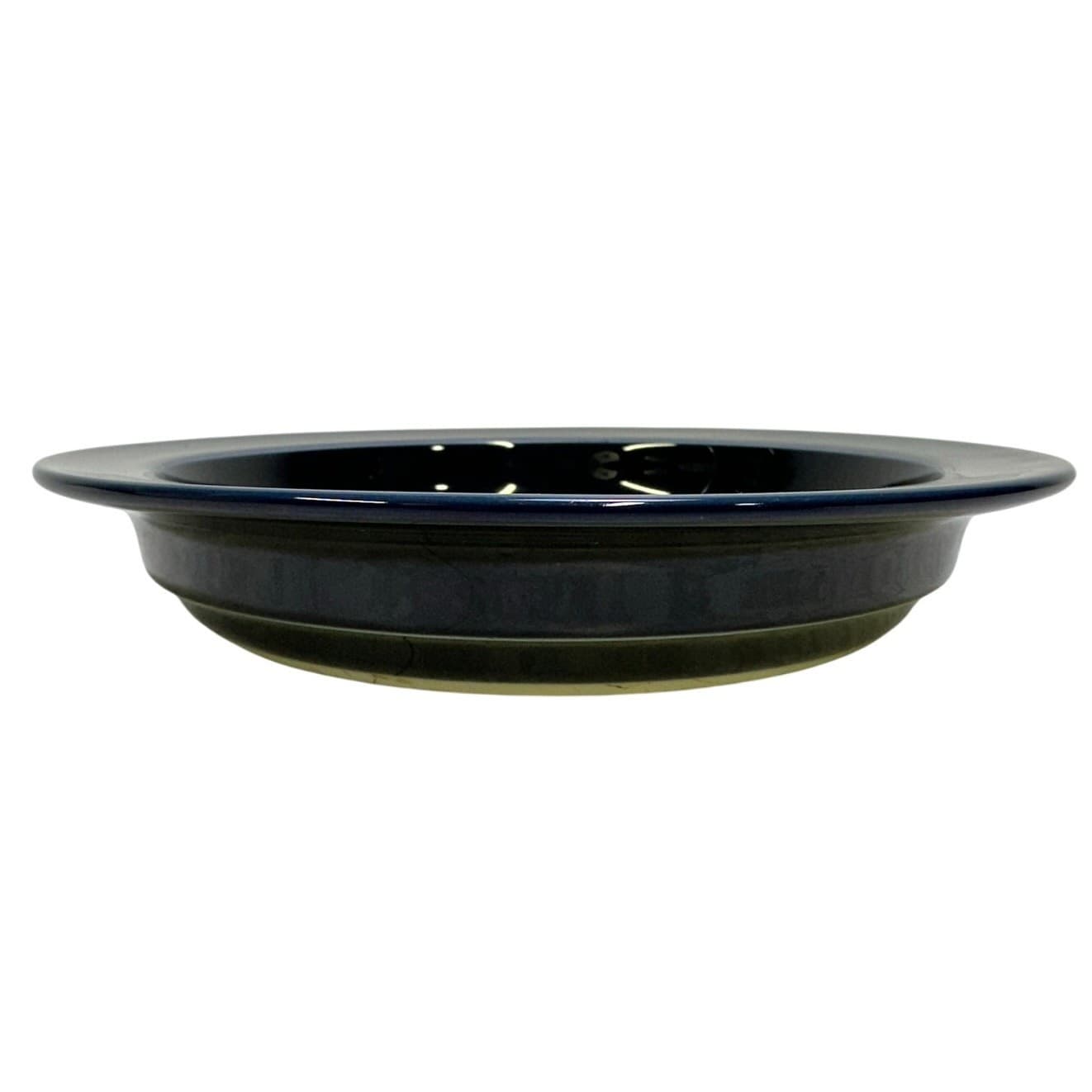 Dansk Bistro Elegant Bisserup Blue Japan 8" Rimmed Soup Bowl-Excellent - Thumbnail 2