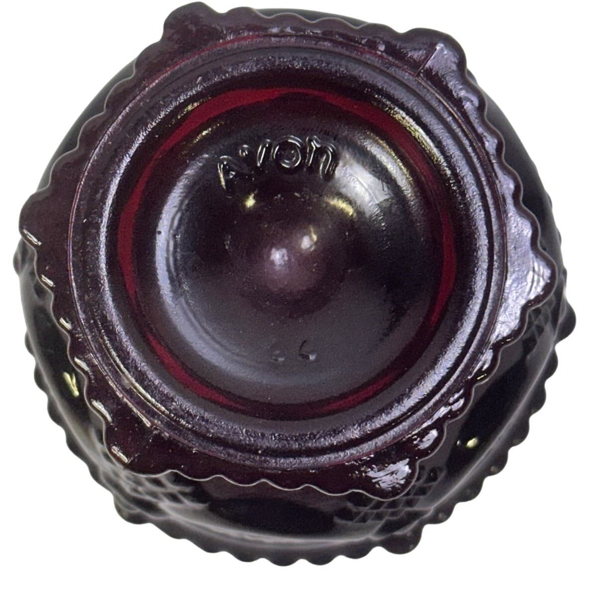 Avon Cape Cod Ruby Red Vintage Sugar Bowl - Thumbnail 3
