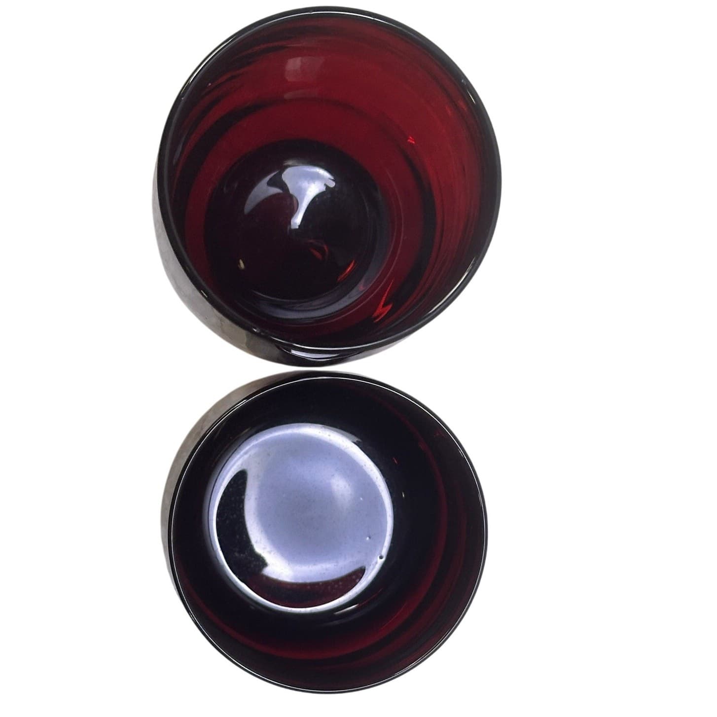 Anchor Hocking Ruby Red 4-3/4" Tumbler & 3" Juice Glass Set - Thumbnail 3