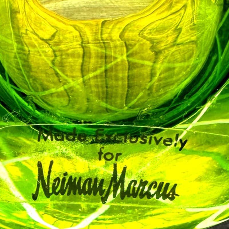 Neiman Marcus Cut-Glass Design Pitcher and Glasses Set-Made in Poland-Rare FInd - Thumbnail 11