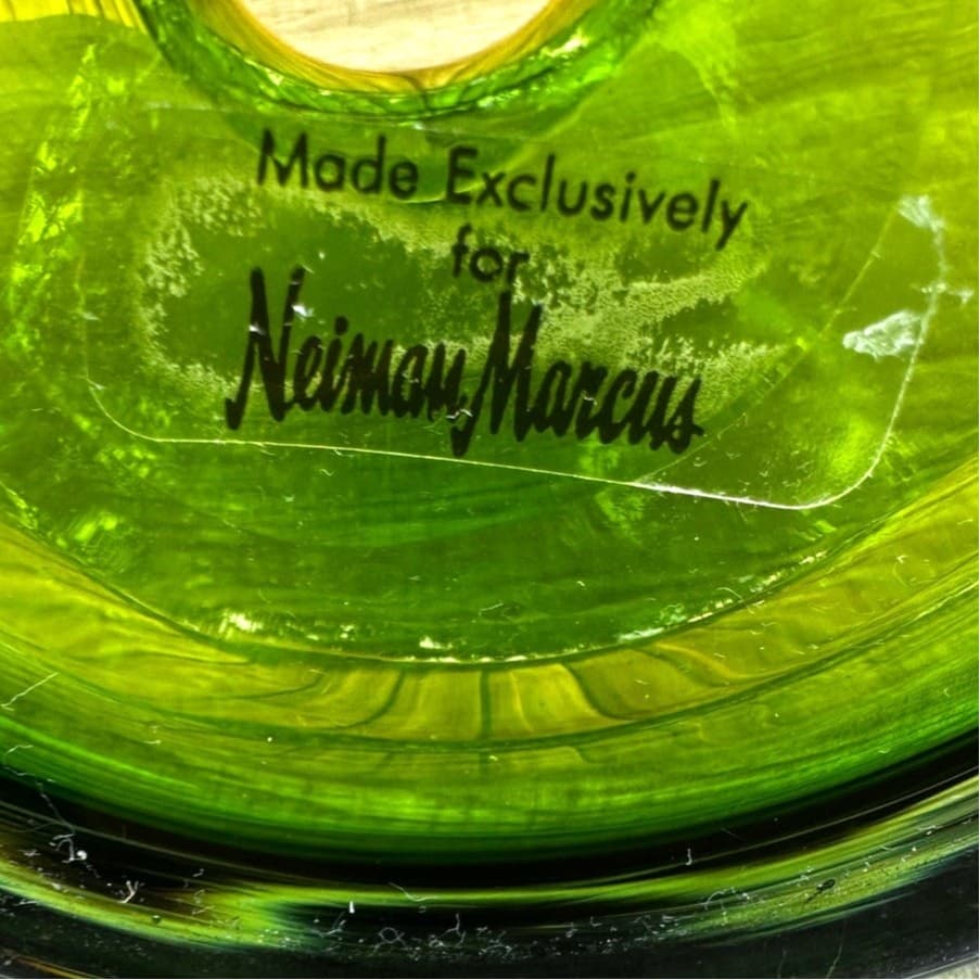 Neiman Marcus Cut-Glass Design Pitcher and Glasses Set-Made in Poland-Rare FInd - Thumbnail 12