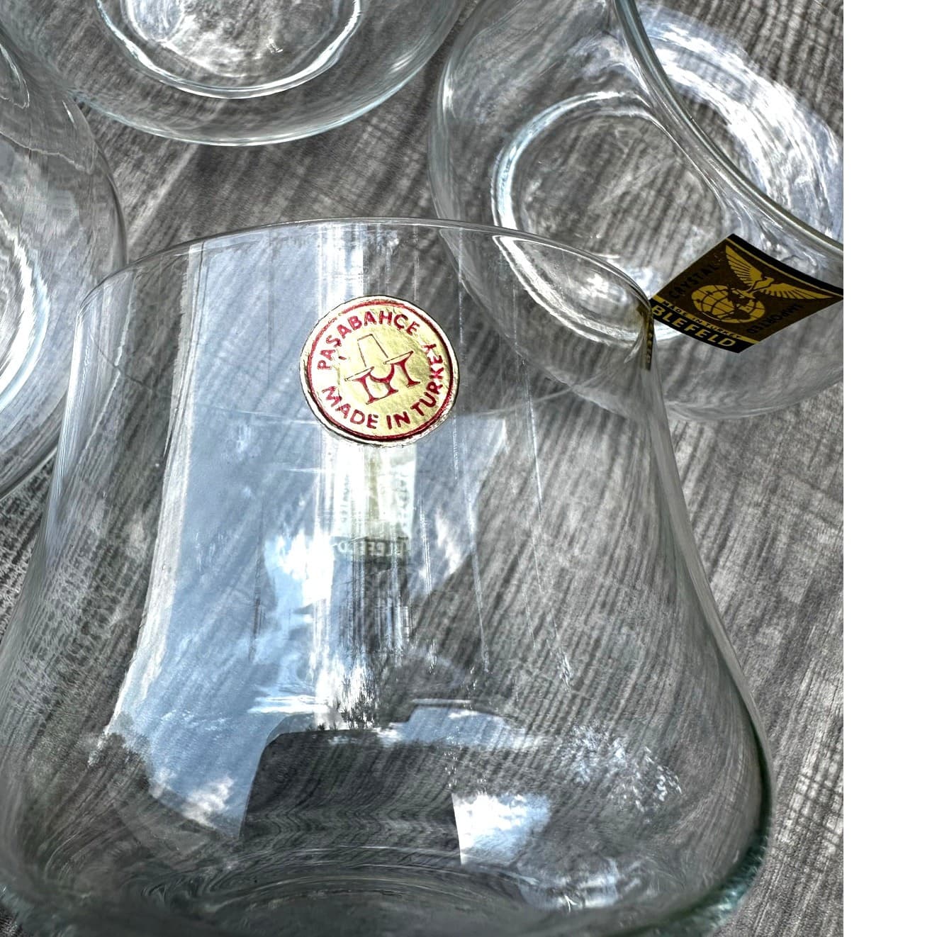 Blefeld Pasabahce MCM Rocks Whiskey Double Old Fashioned Glasses Turkey-Set 4 - Thumbnail 4