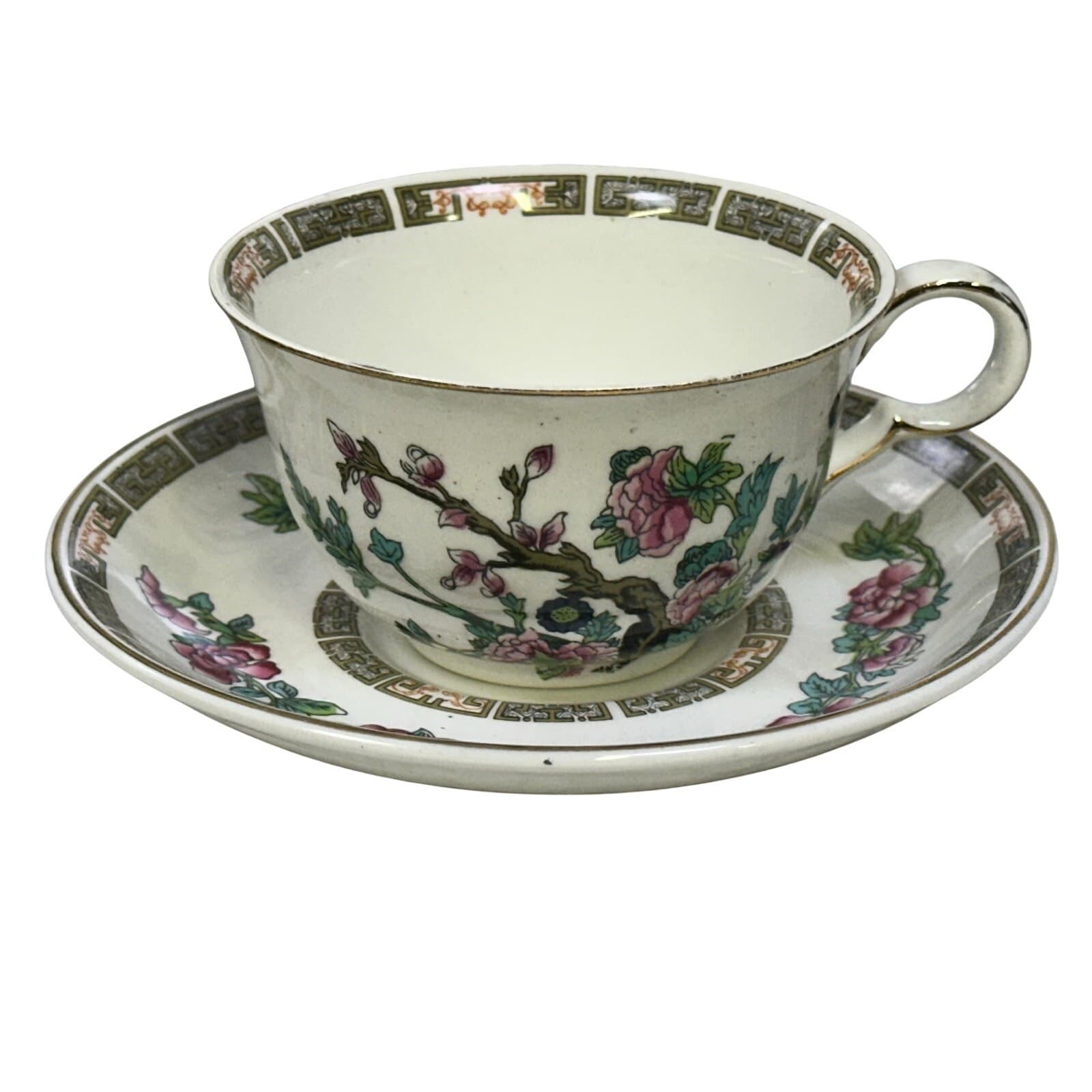 John Maddock & Sons LTD England Indian Tree Vintage 40's 6-PC Place Setting-Rare - Thumbnail 2
