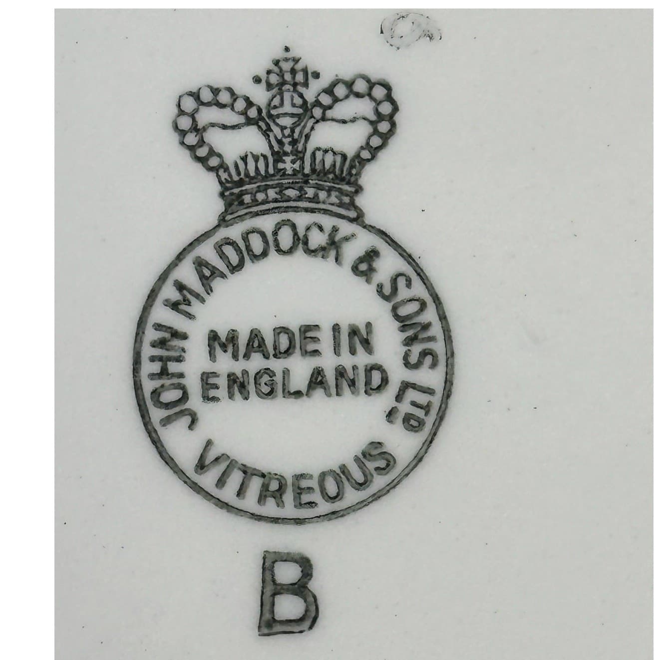 John Maddock & Sons LTD England Vintage 40's 'Indian Tree' Coupe Soup Bowl-Rare - Thumbnail 5