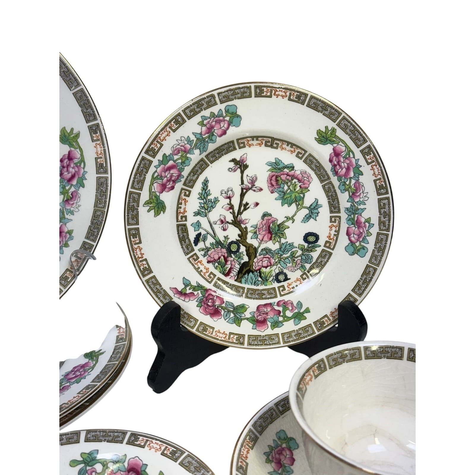 John Maddock & Sons LTD England 'Indian Tree' Vintage 40's-Misc 9-Pieces-Rare - Thumbnail 4
