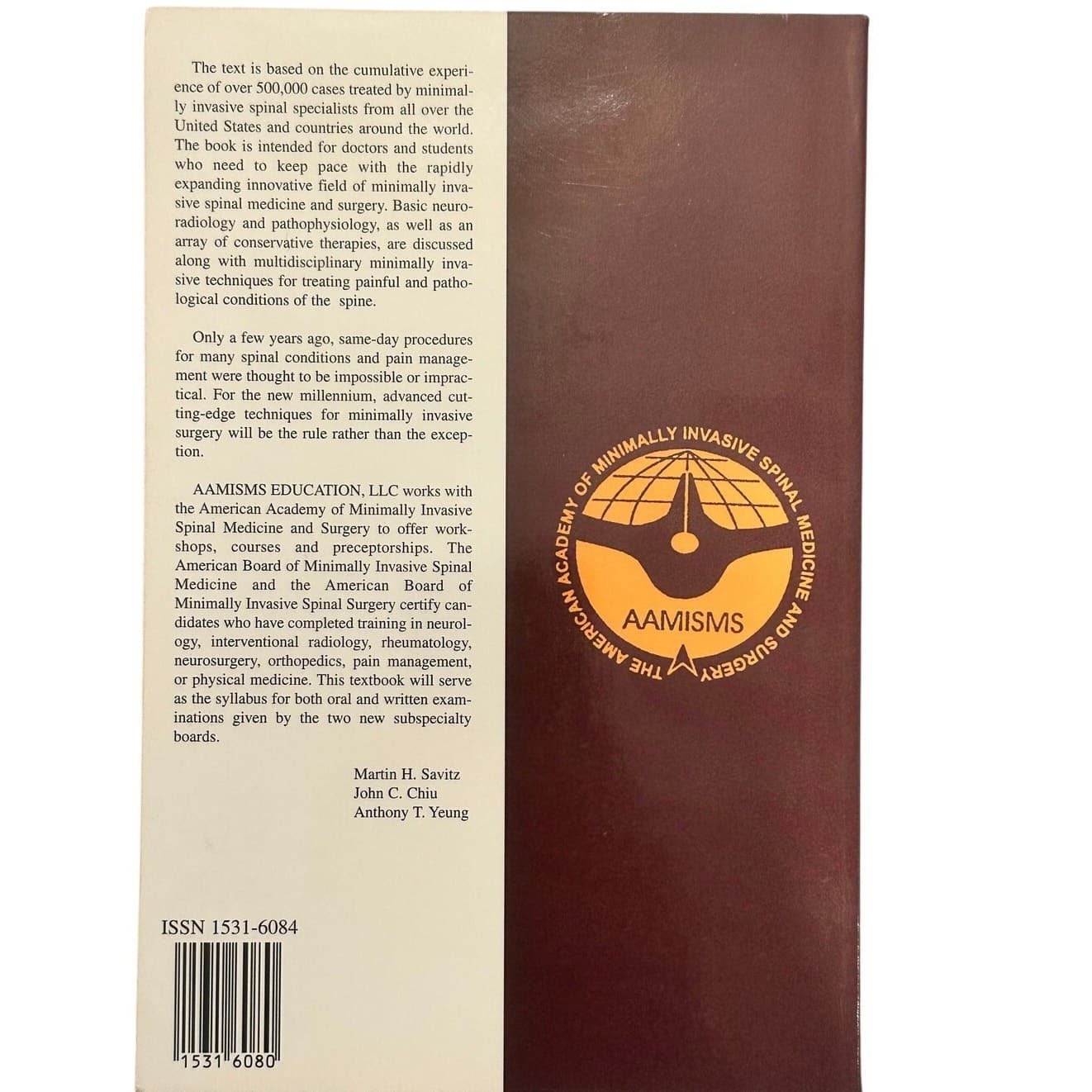 The Practice of Minimally Invasive Spinal Technique 1st Ed 2000 Softback - Thumbnail 4