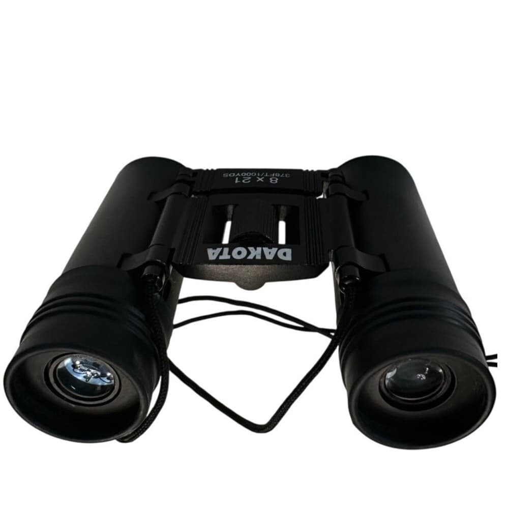 Dakota Folding Binoculars 8x21 Quantaray/378 Feet/100 yards with Case and Cloth - Thumbnail 6