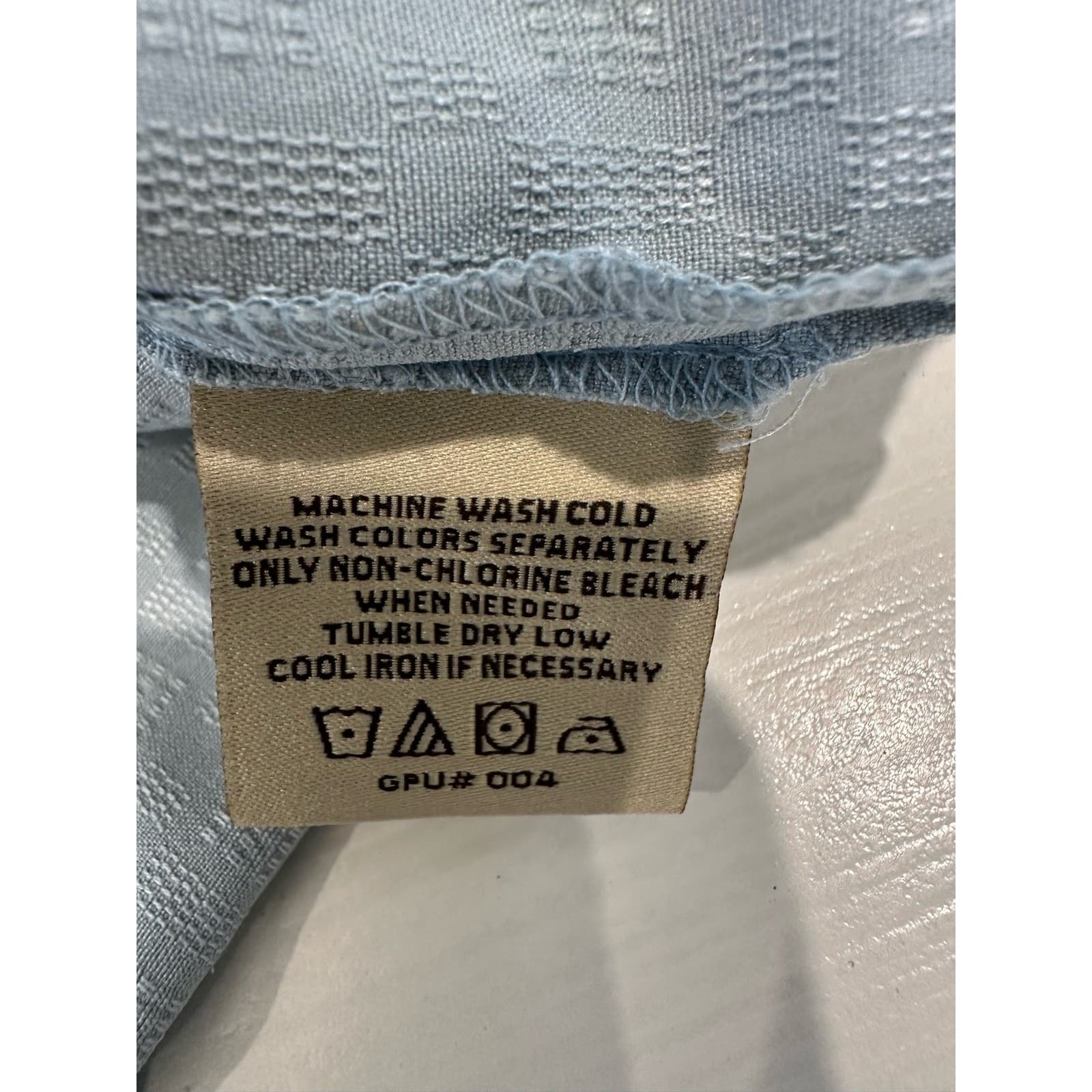 Jamaican JAXX Light Blue Gray 100% Silk Shirt Size Large - Thumbnail 11