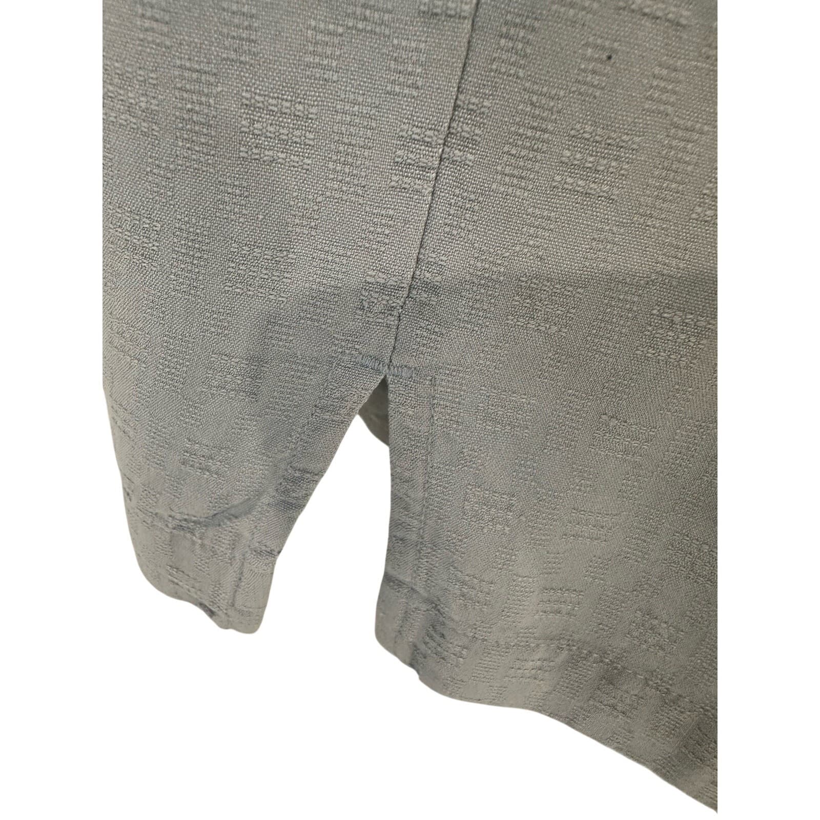 Jamaican JAXX Light Blue Gray 100% Silk Shirt Size Large - Thumbnail 5