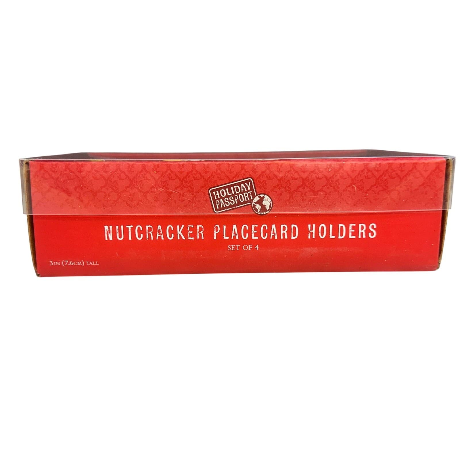 World Market Holiday Passport 3" Nutcracker Place Card Holders NIB Set of 4 - Thumbnail 4