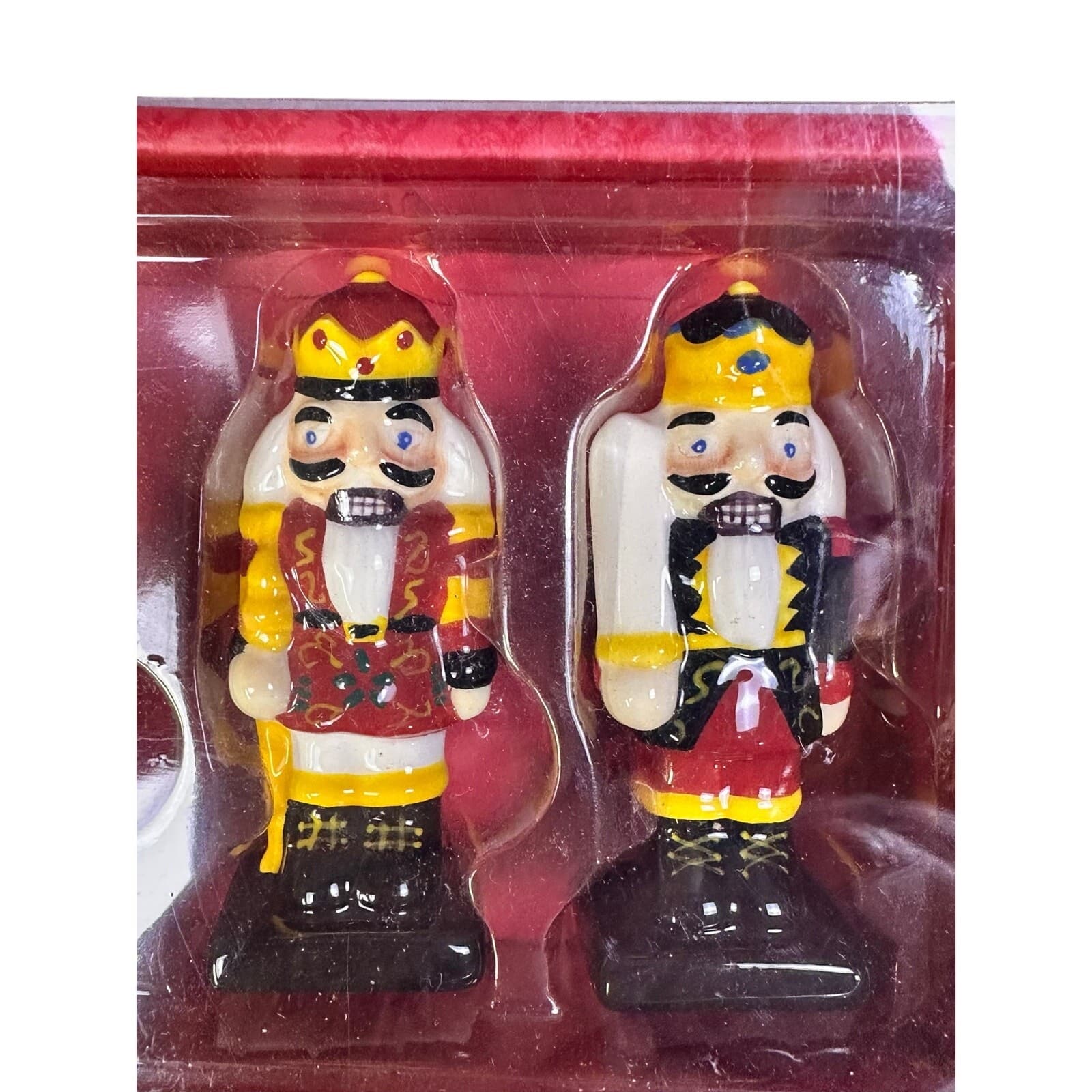 World Market Holiday Passport 3" Nutcracker Place Card Holders NIB Set of 4 - Thumbnail 3