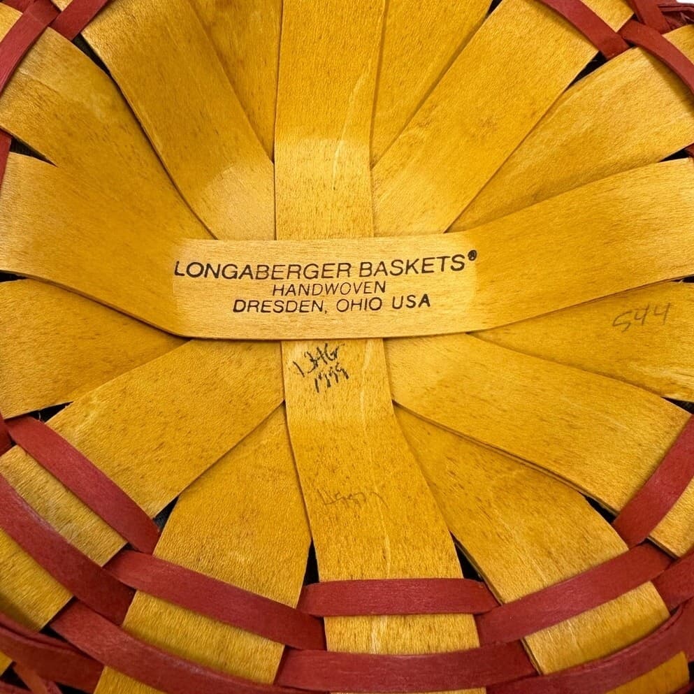 Longaberger Vintage 1999 'Homestead Collection Club Combo Basket' Excellent-Rare - Thumbnail 3