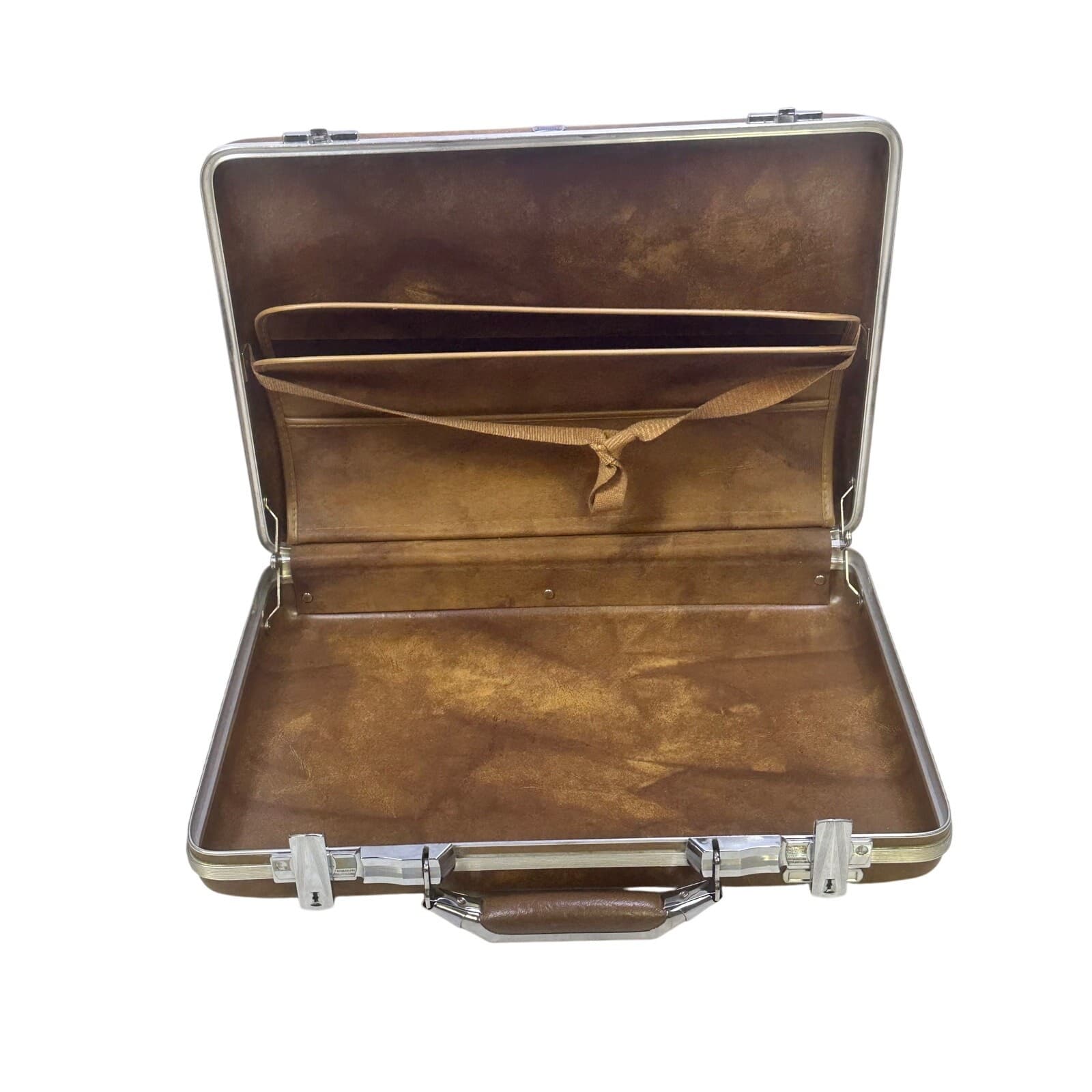American Tourister Escort Vintage 1970's Hard Shell Briefcase/Attache Case - Thumbnail 7