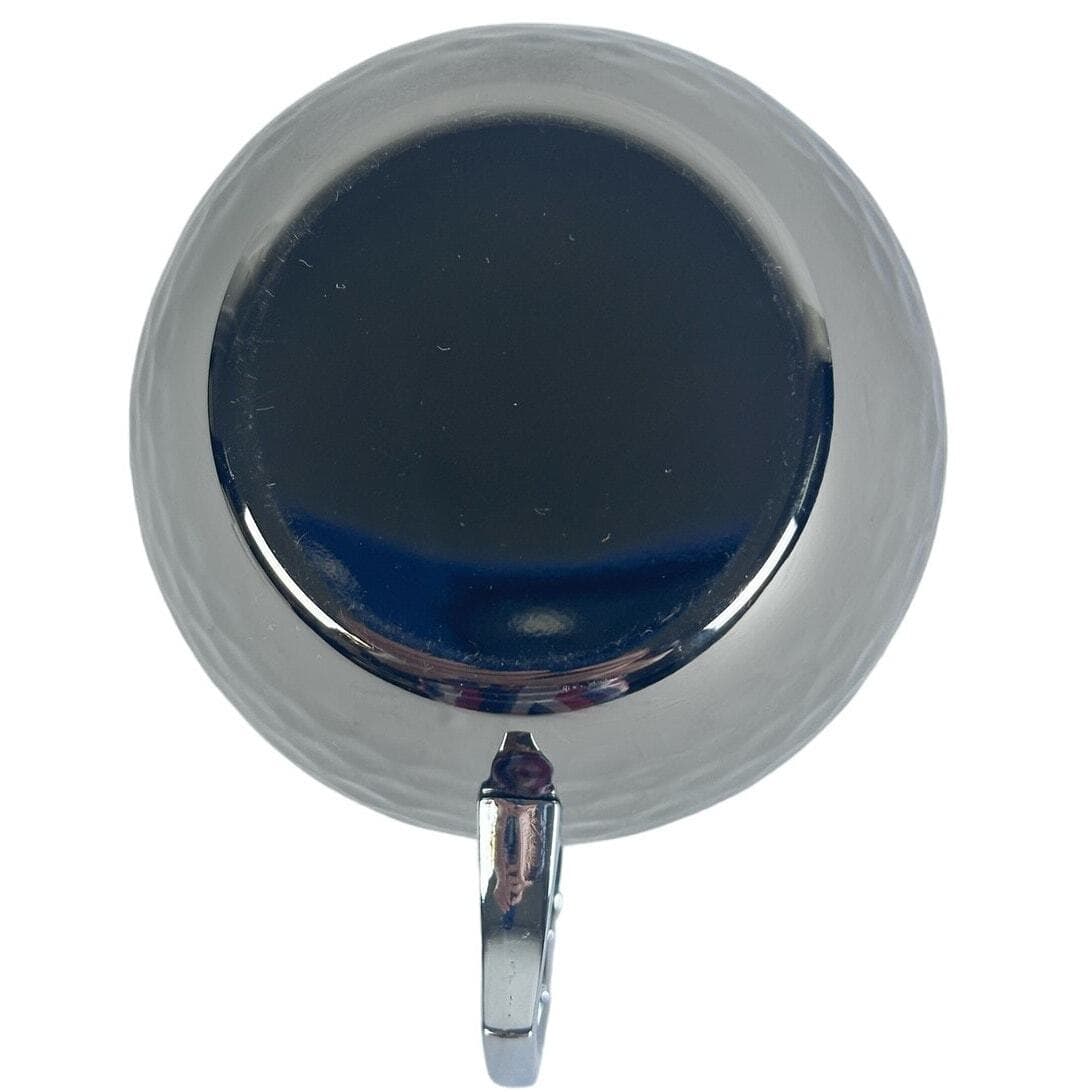 Moscow Mule Stainless Steel Mug Gunmetal Gray Chrome Handle-Excellent! - Thumbnail 6