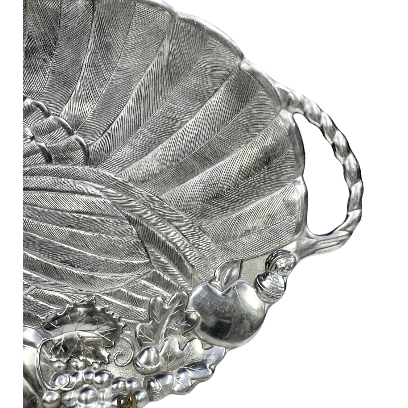 Gorham 1831 Large 24x16 Metal Turkey Platter Tray Server Centerpiece-Excellent - Thumbnail 5