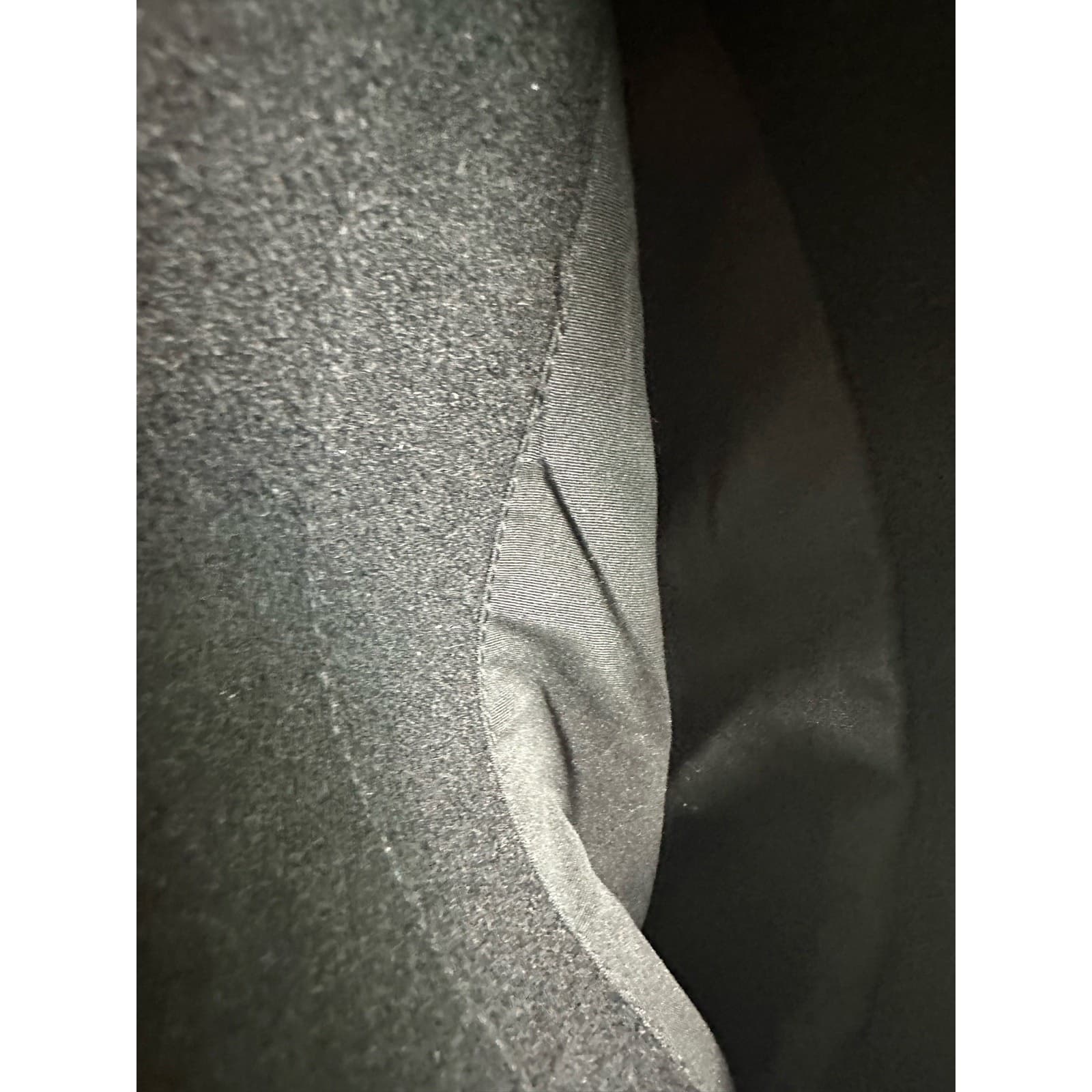 Black Rivet Woman's Black Pea Coat Size L - Thumbnail 7