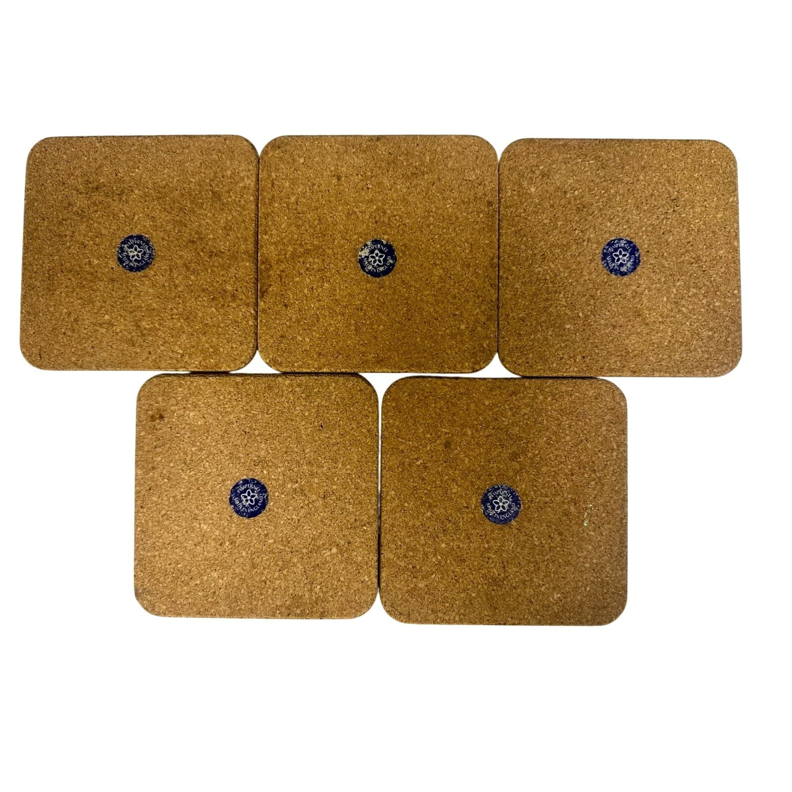Pimpernel Julie Huber Vintage dans le Jardin 4" Square Coasters-Set of 5 - Thumbnail 4