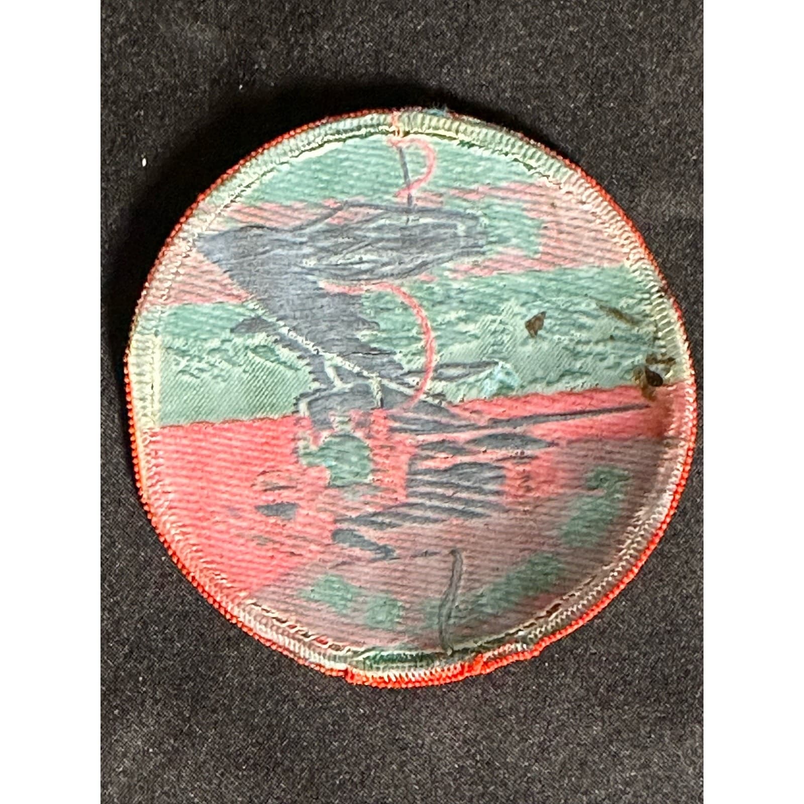 Alpine Lodge Red River New Mexico Ski Lift Resort Patch Vintage 3" Round - Thumbnail 3