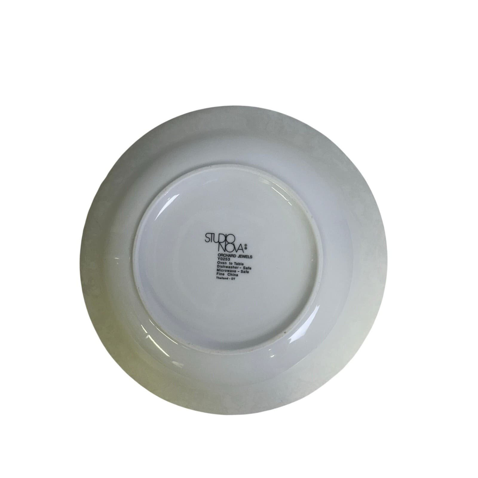Studio Nova 1999-2004 'Orchard Jewels' Large Round 9" Serving Bowl & Sugar Bowl - Thumbnail 11