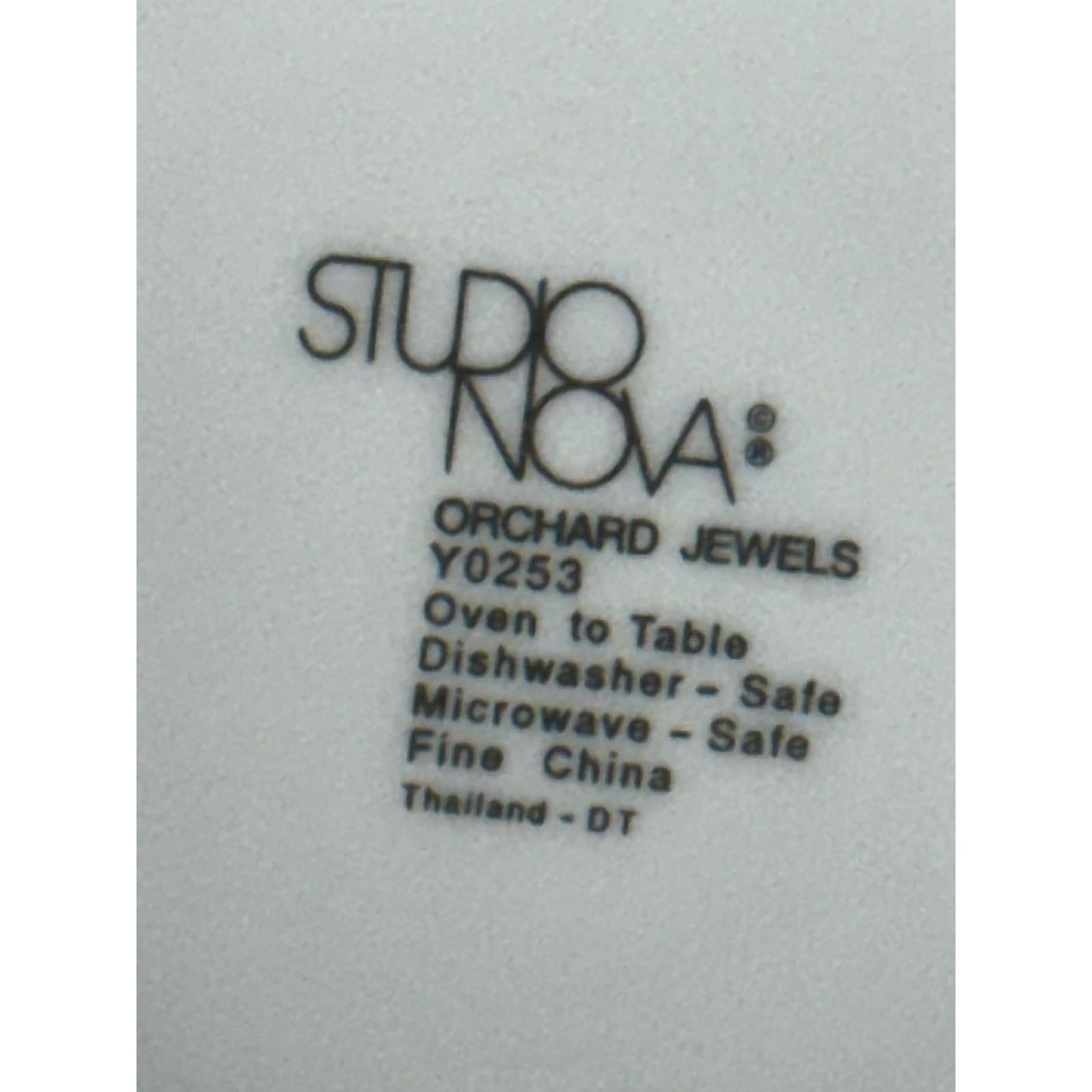 Studio Nova 1999-2004 'Orchard Jewels' Large Round 9" Serving Bowl & Sugar Bowl - Thumbnail 10