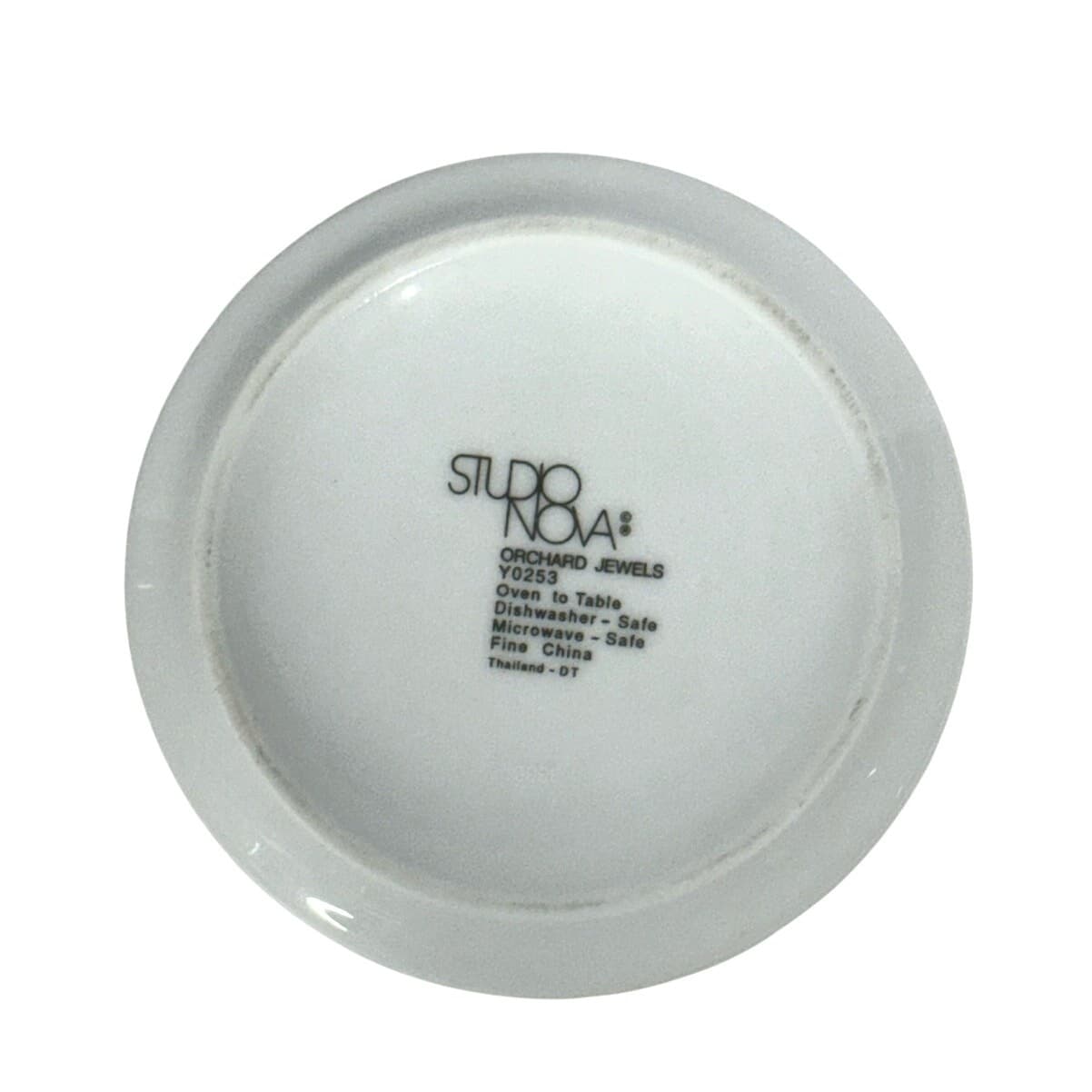 Studio Nova 1999-2004 'Orchard Jewels' Large Round 9" Serving Bowl & Sugar Bowl - Thumbnail 9