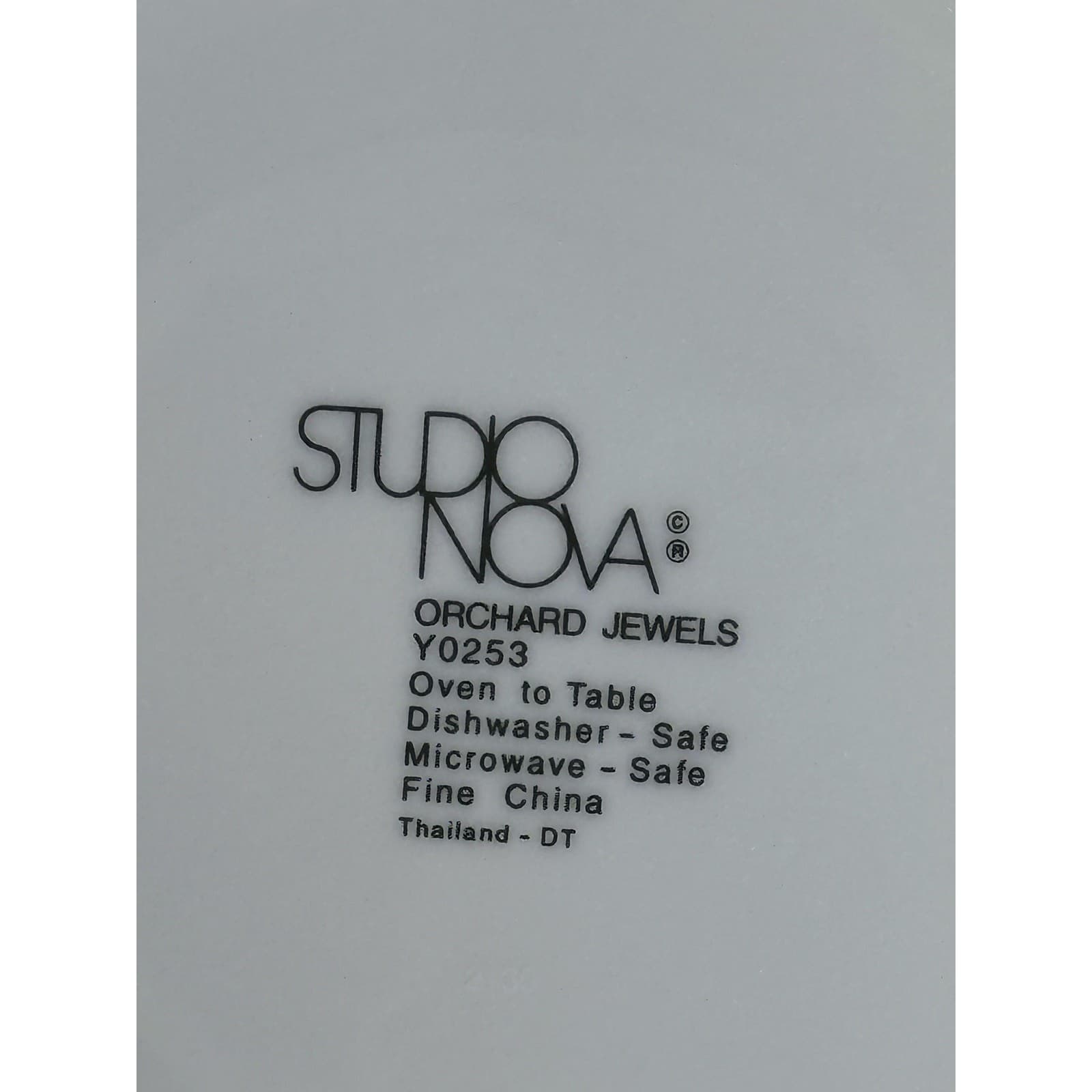Studio Nova 1999-2004 'Orchard Jewels' Large Round 9" Serving Bowl & Sugar Bowl - Thumbnail 12