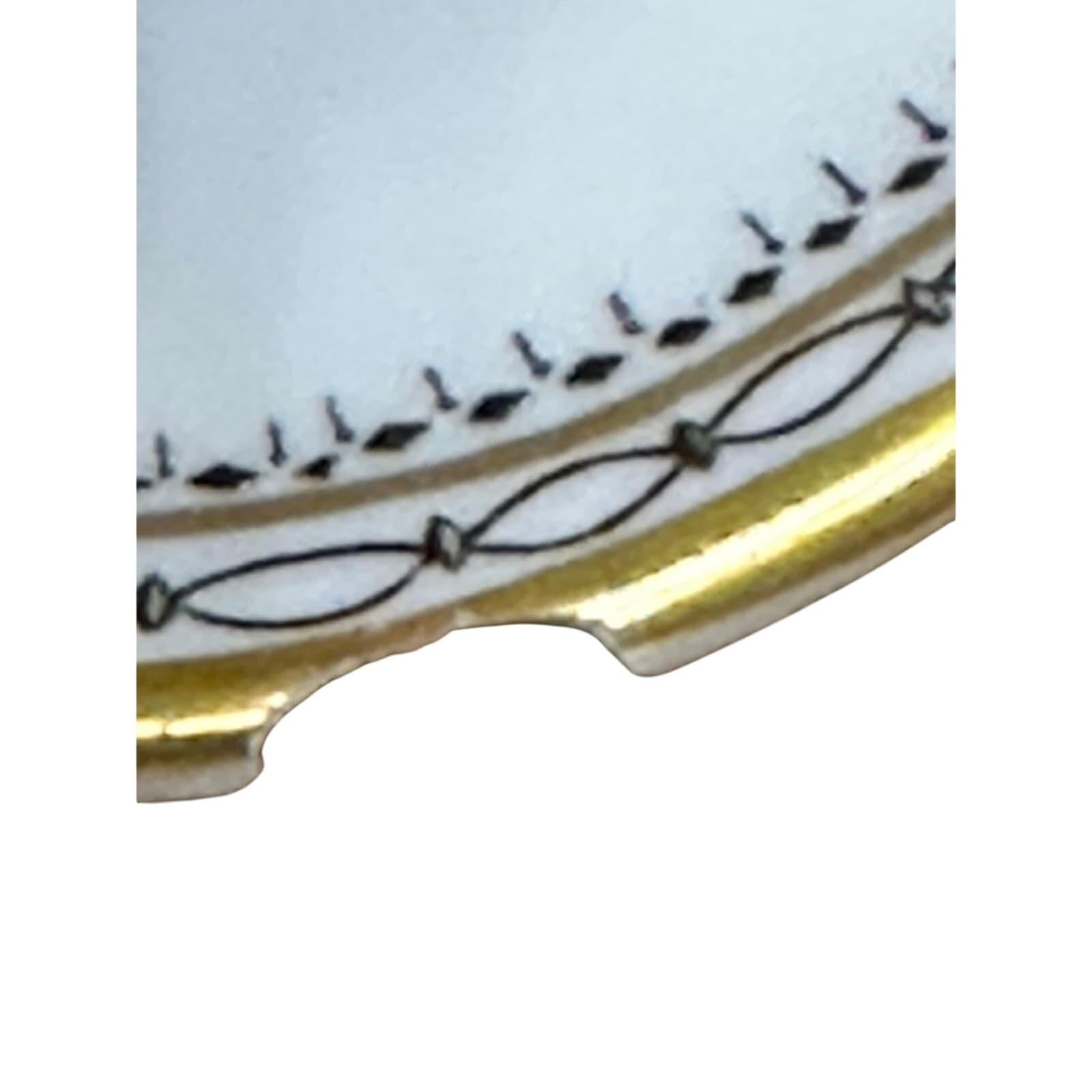 Heinrich & Co Vintage 1930's 'Claridge' Imperial 9" Gravy Boat/Underplate-Read - Thumbnail 6