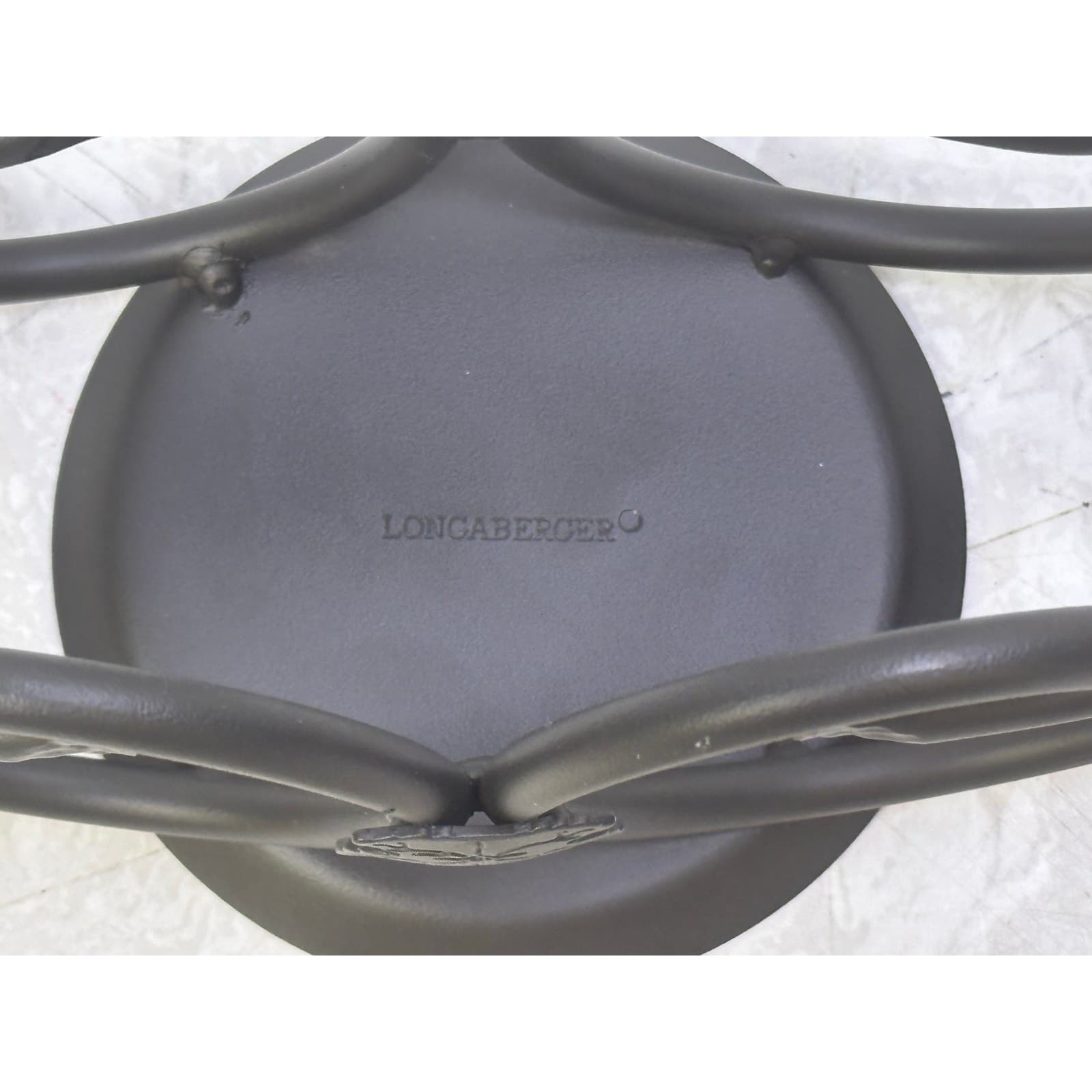 Longaberger Foundry Collection Black Wrought Iron 3-Pillar Candle Holder - Thumbnail 6